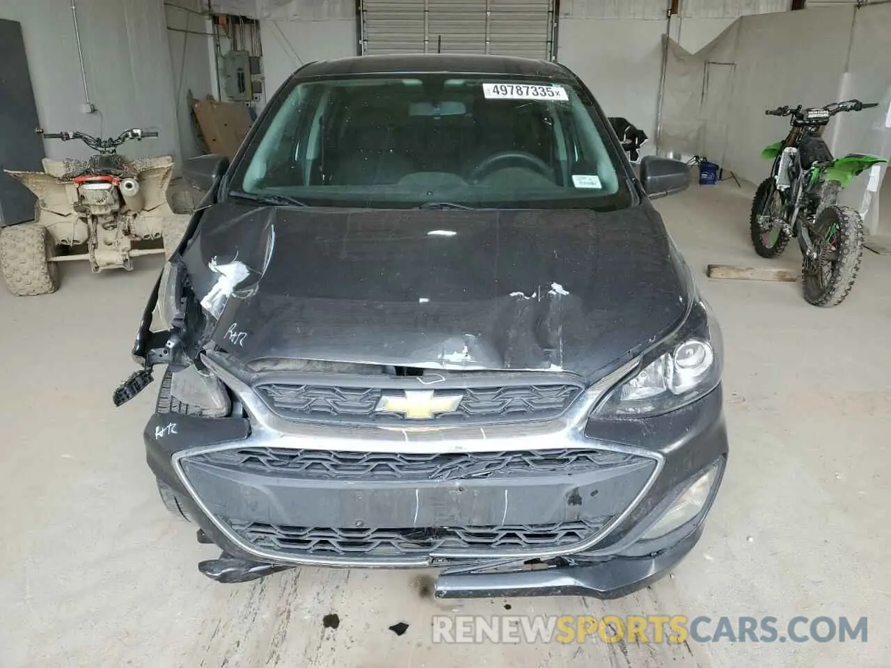 5 fotografías del automóvil dañado KL8CB6SA3LC462774 CHEVROLET SPARK 2020