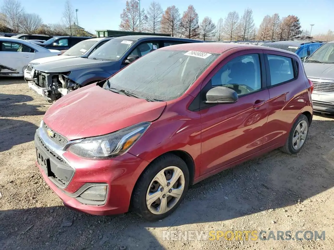 1 fotografías del automóvil dañado KL8CB6SA3LC473130 CHEVROLET SPARK 2020