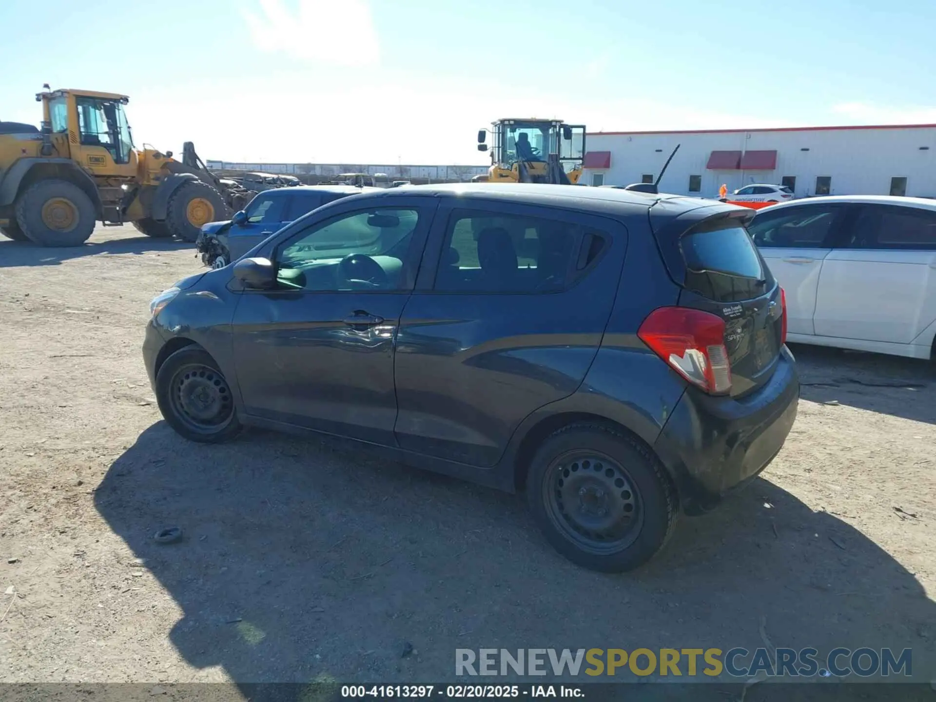 3 fotografías del automóvil dañado KL8CB6SA3LC474441 CHEVROLET SPARK 2020