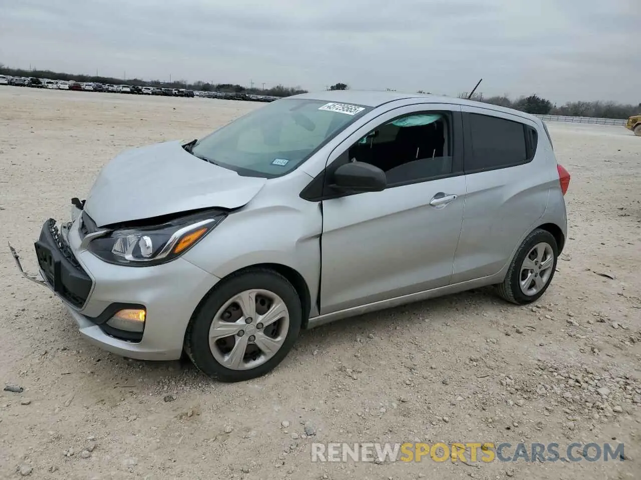 1 fotografías del automóvil dañado KL8CB6SA4LC400171 CHEVROLET SPARK 2020