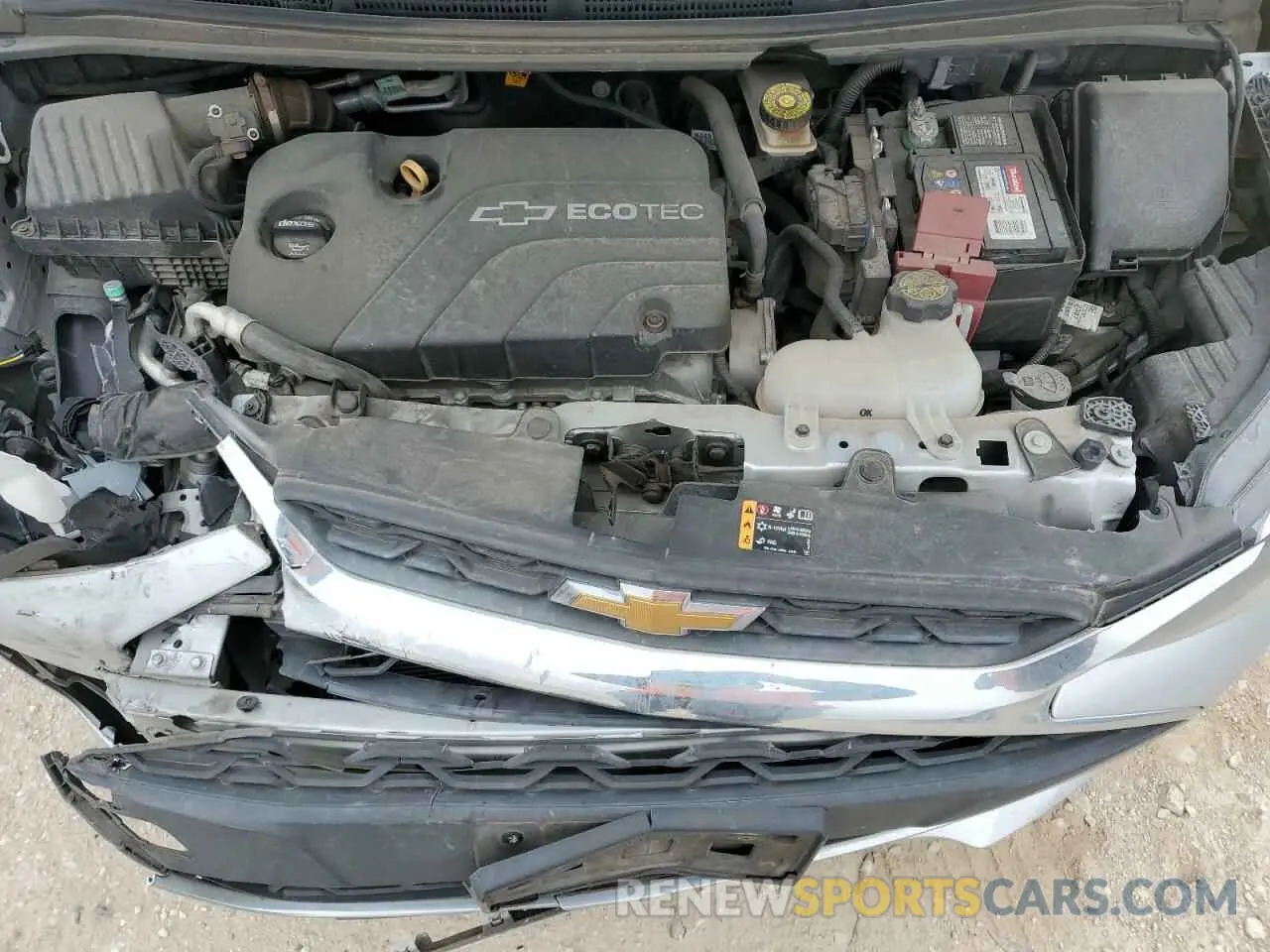 11 fotografías del automóvil dañado KL8CB6SA4LC400171 CHEVROLET SPARK 2020