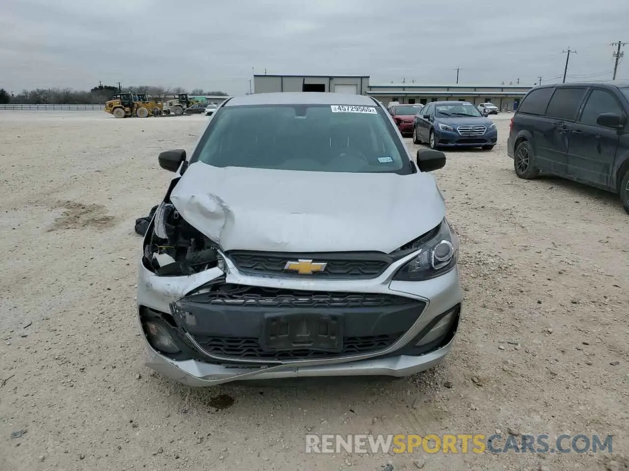 5 fotografías del automóvil dañado KL8CB6SA4LC400171 CHEVROLET SPARK 2020
