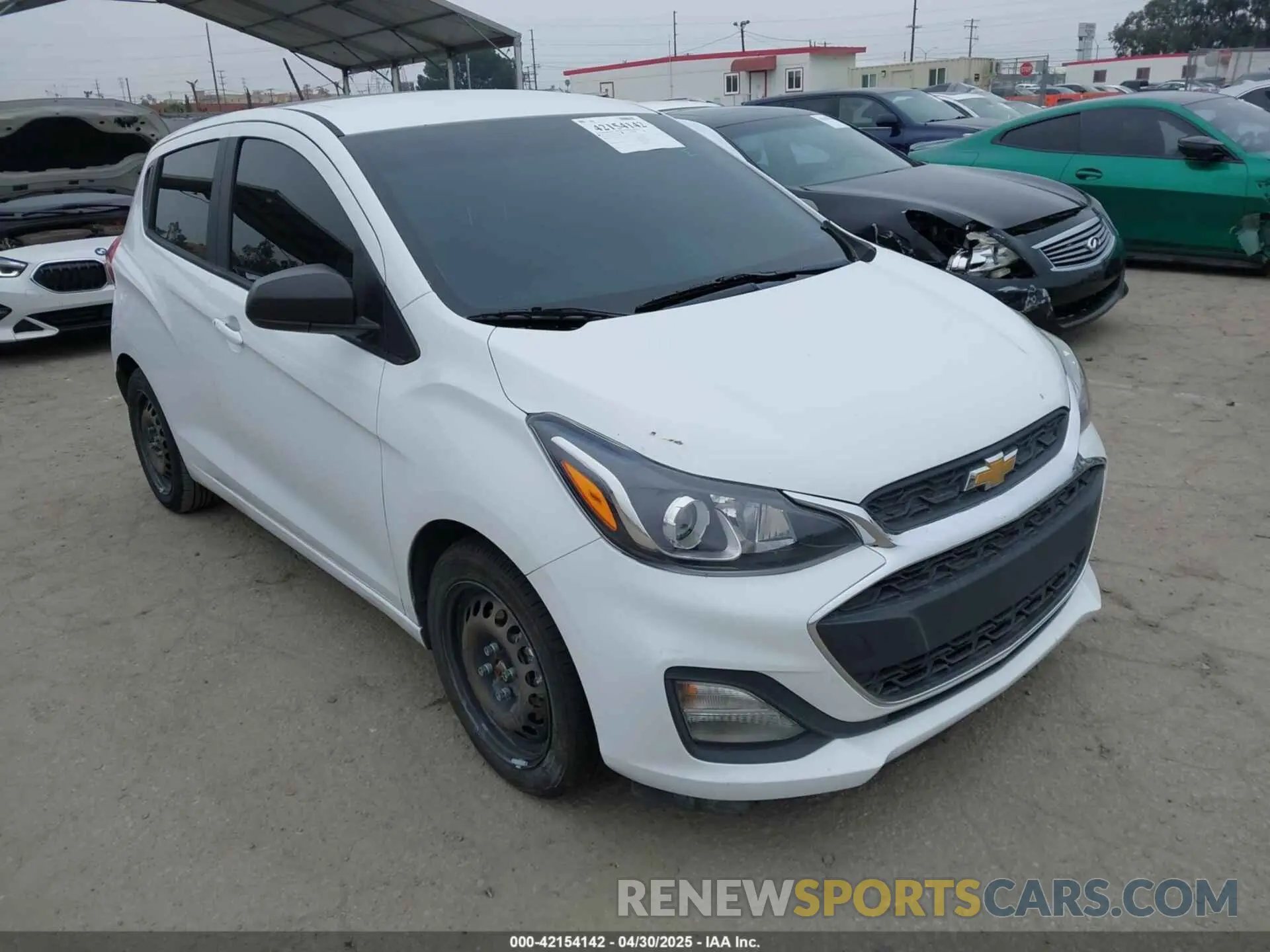 1 fotografías del automóvil dañado KL8CB6SA4LC403264 CHEVROLET SPARK 2020