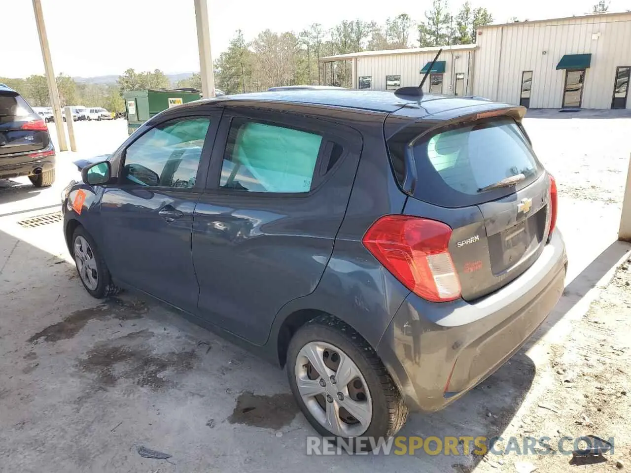 2 fotografías del automóvil dañado KL8CB6SA4LC412000 CHEVROLET SPARK 2020