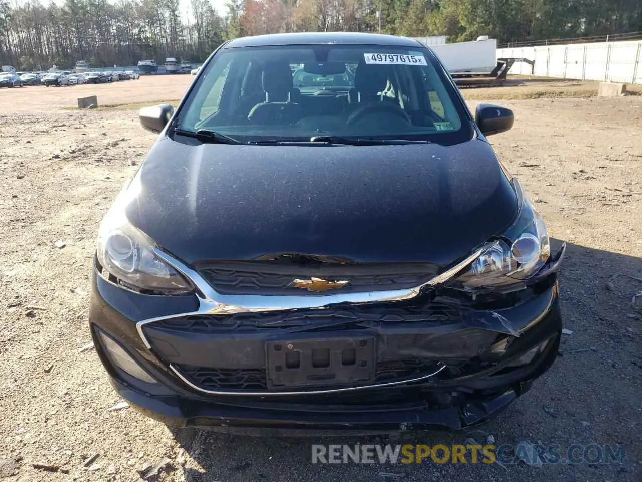 5 fotografías del automóvil dañado KL8CB6SA4LC413180 CHEVROLET SPARK 2020
