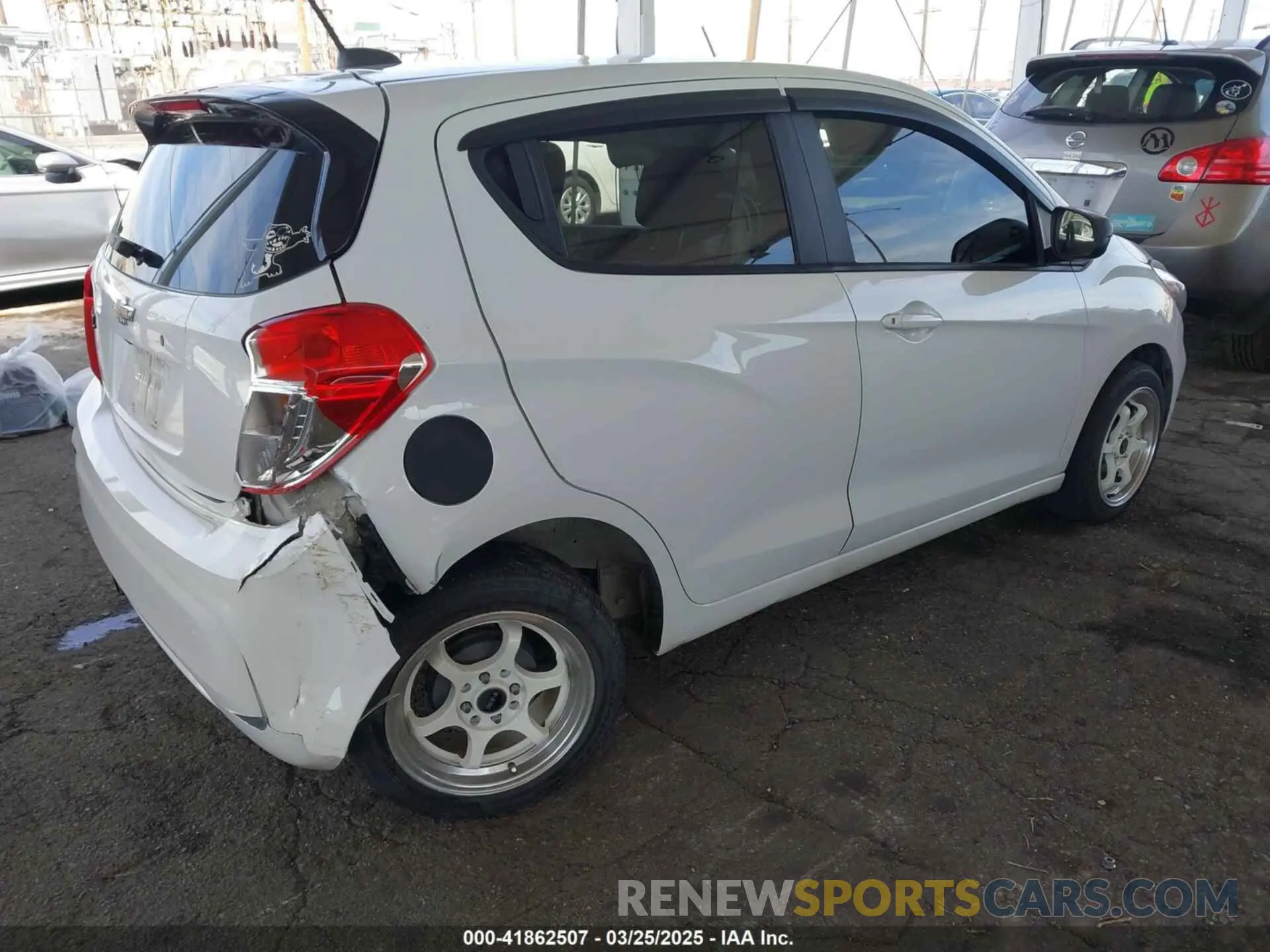 4 fotografías del automóvil dañado KL8CB6SA4LC423398 CHEVROLET SPARK 2020