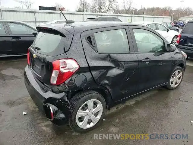 11 fotografías del automóvil dañado KL8CB6SA4LC423630 CHEVROLET SPARK 2020