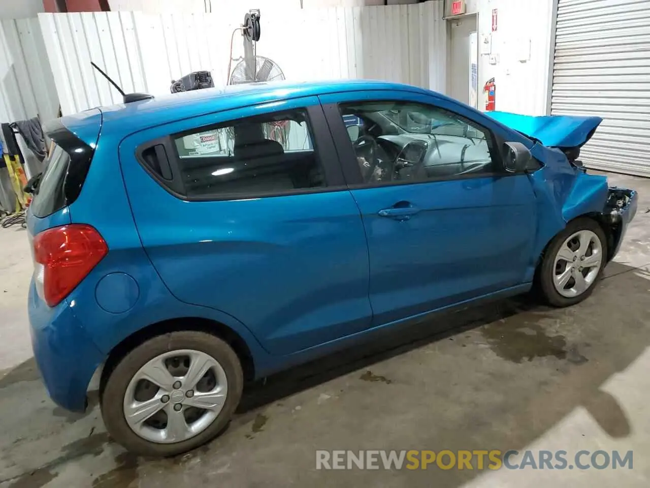 3 fotografías del automóvil dañado KL8CB6SA4LC424163 CHEVROLET SPARK 2020