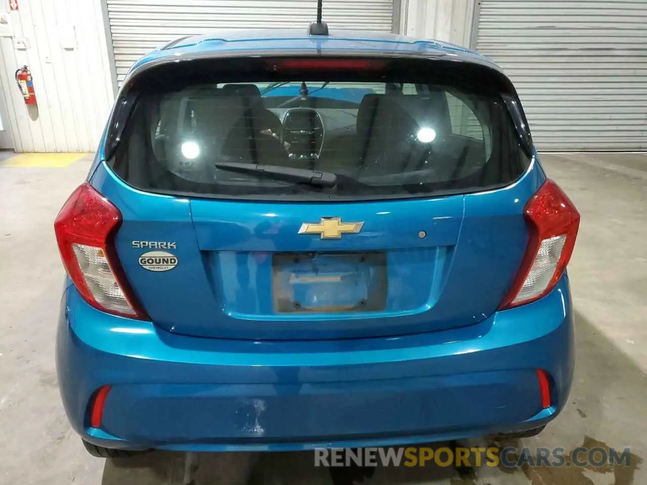 6 fotografías del automóvil dañado KL8CB6SA4LC424163 CHEVROLET SPARK 2020