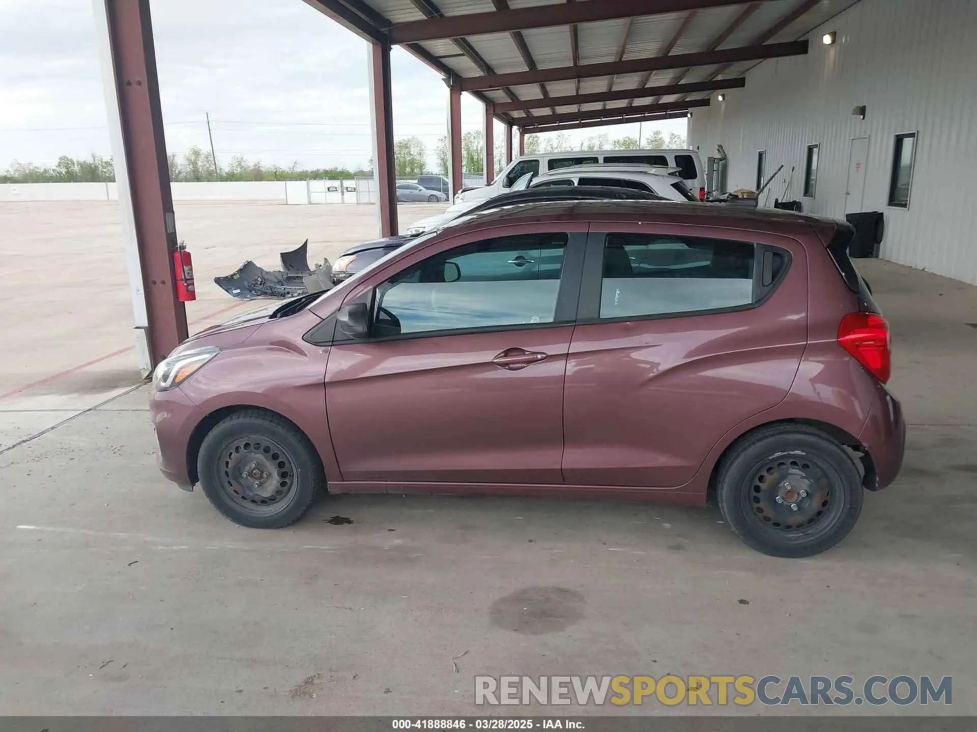 14 fotografías del automóvil dañado KL8CB6SA4LC424700 CHEVROLET SPARK 2020