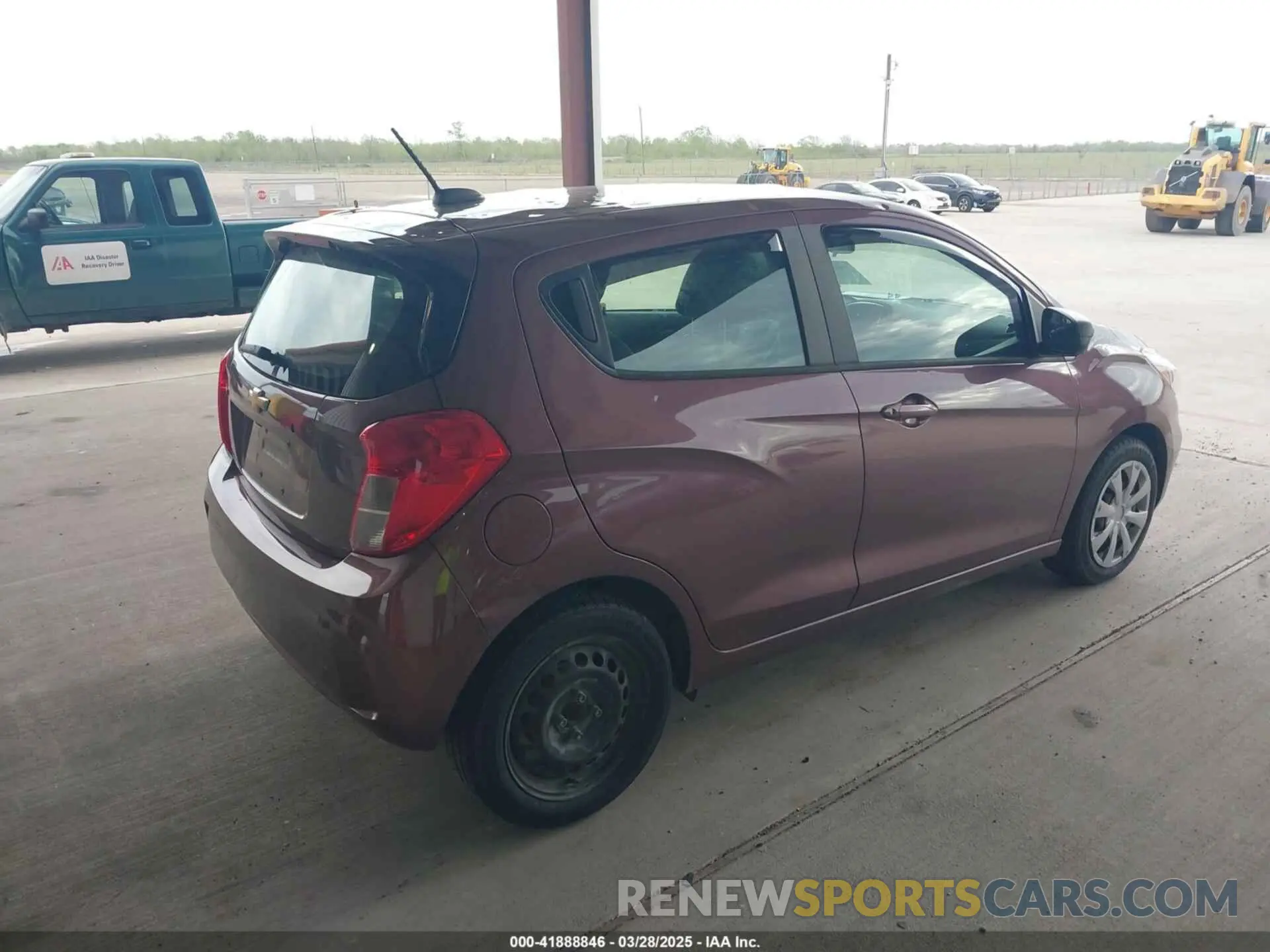4 fotografías del automóvil dañado KL8CB6SA4LC424700 CHEVROLET SPARK 2020