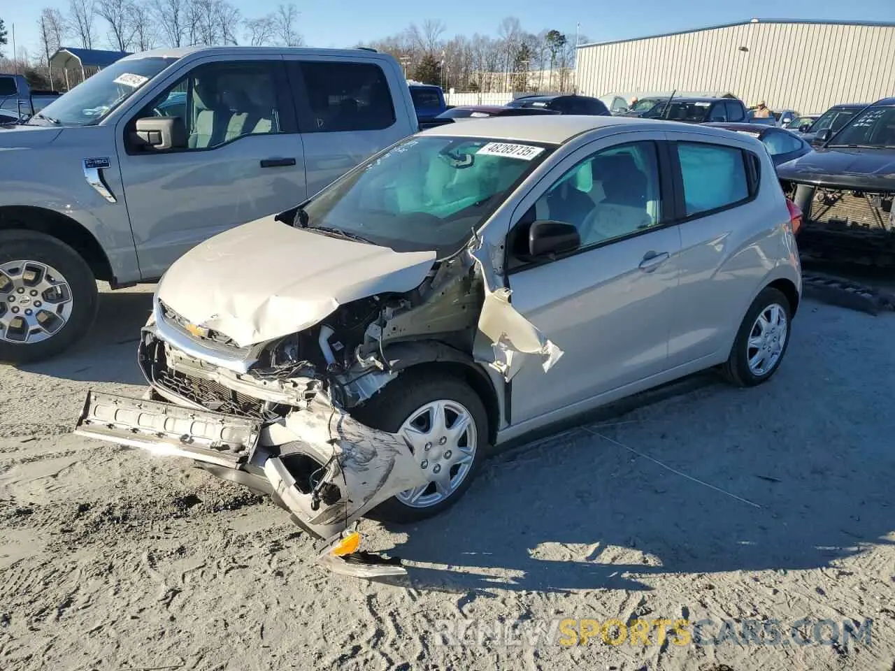 1 fotografías del automóvil dañado KL8CB6SA4LC440556 CHEVROLET SPARK 2020