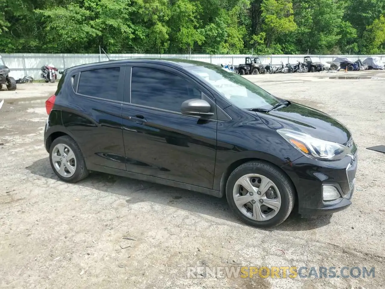 4 fotografías del automóvil dañado KL8CB6SA4LC445580 CHEVROLET SPARK 2020