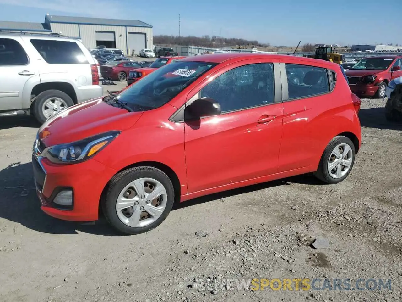1 fotografías del automóvil dañado KL8CB6SA5LC400342 CHEVROLET SPARK 2020