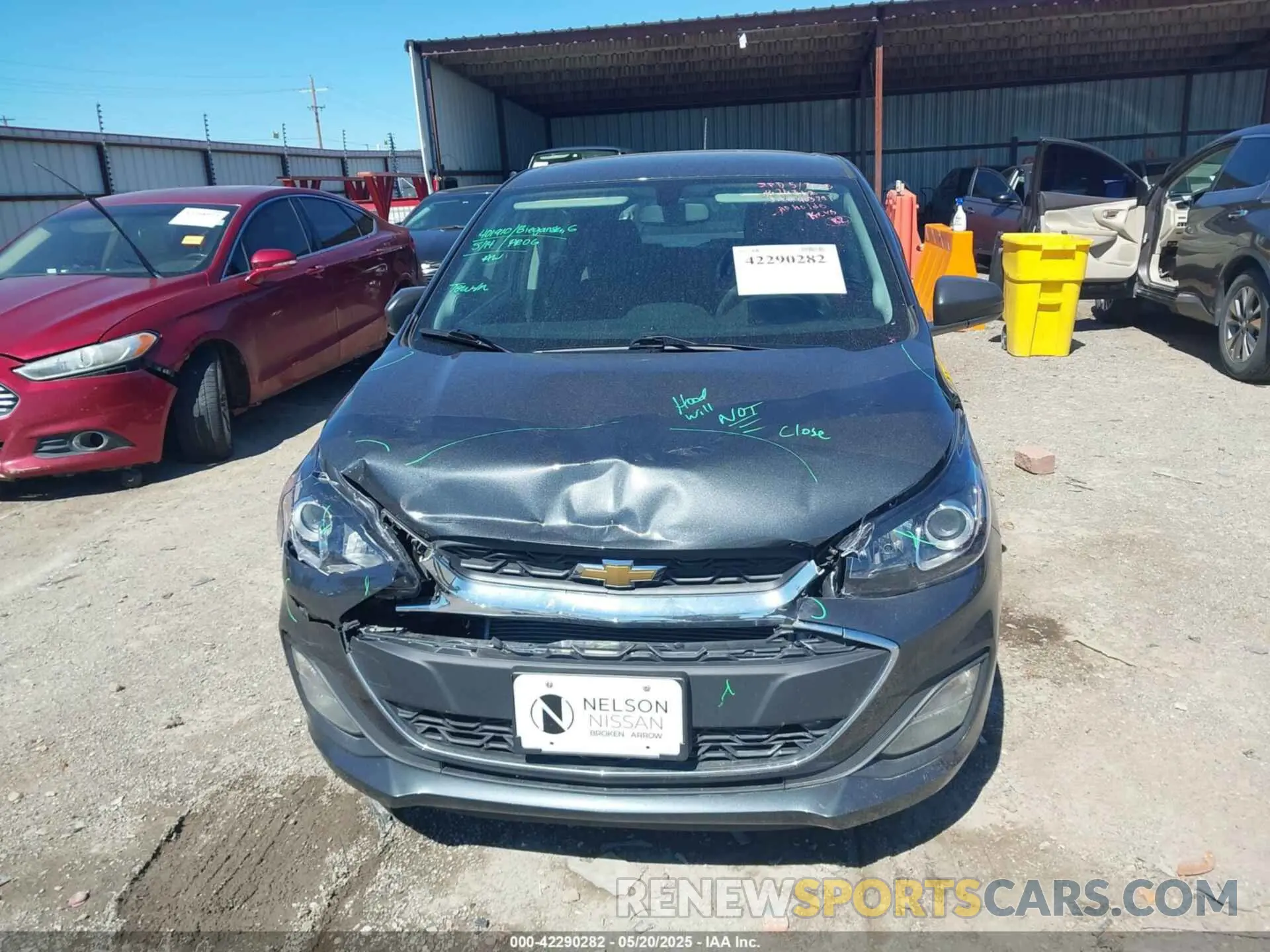 13 fotografías del automóvil dañado KL8CB6SA5LC403791 CHEVROLET SPARK 2020