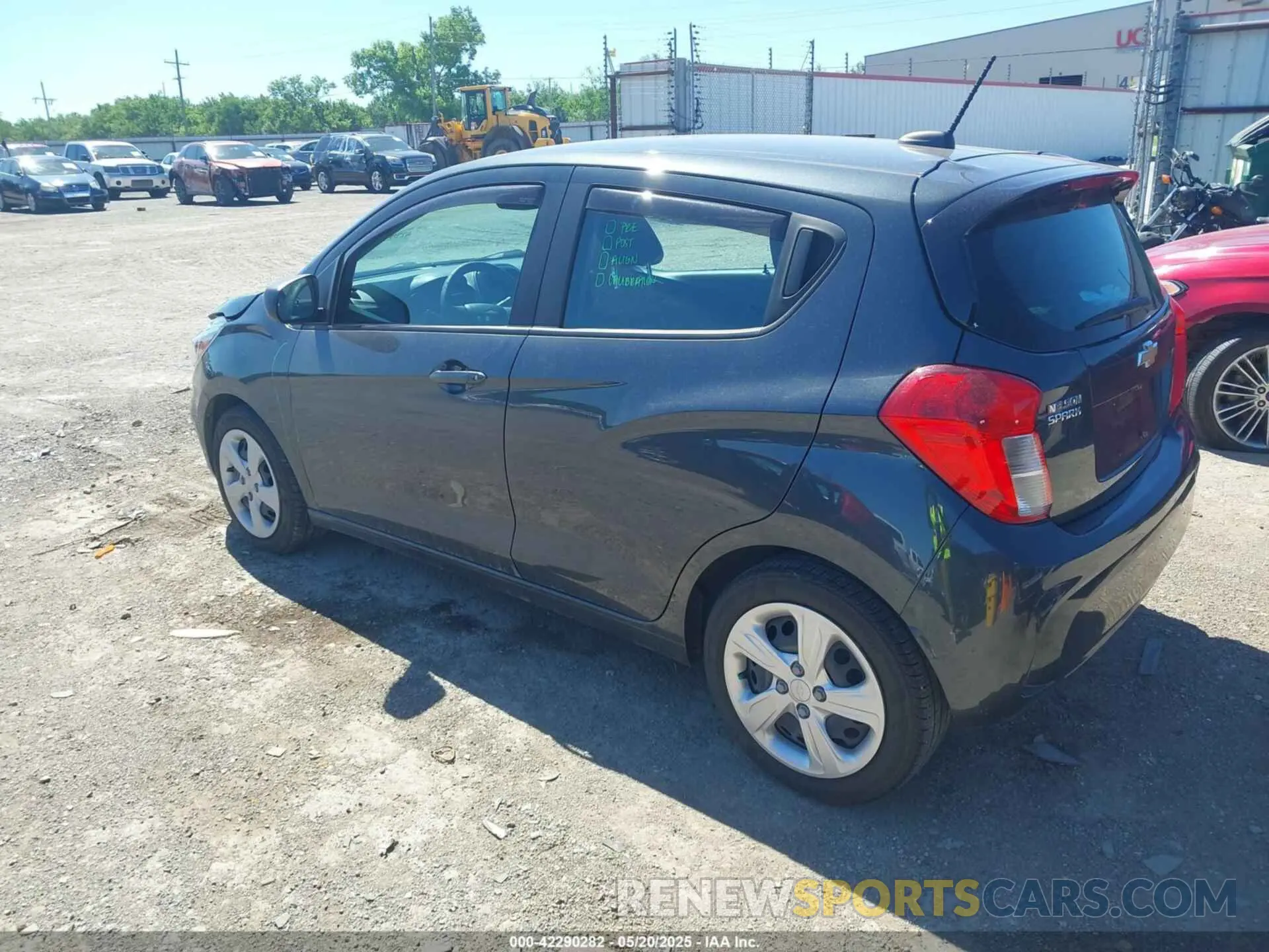 3 fotografías del automóvil dañado KL8CB6SA5LC403791 CHEVROLET SPARK 2020