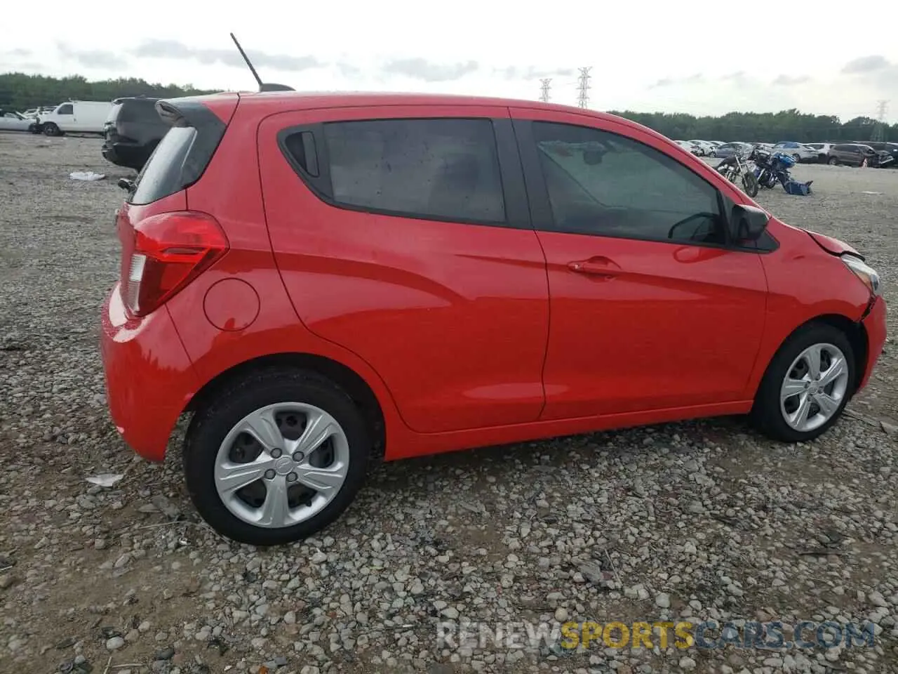 3 fotografías del automóvil dañado KL8CB6SA5LC407825 CHEVROLET SPARK 2020