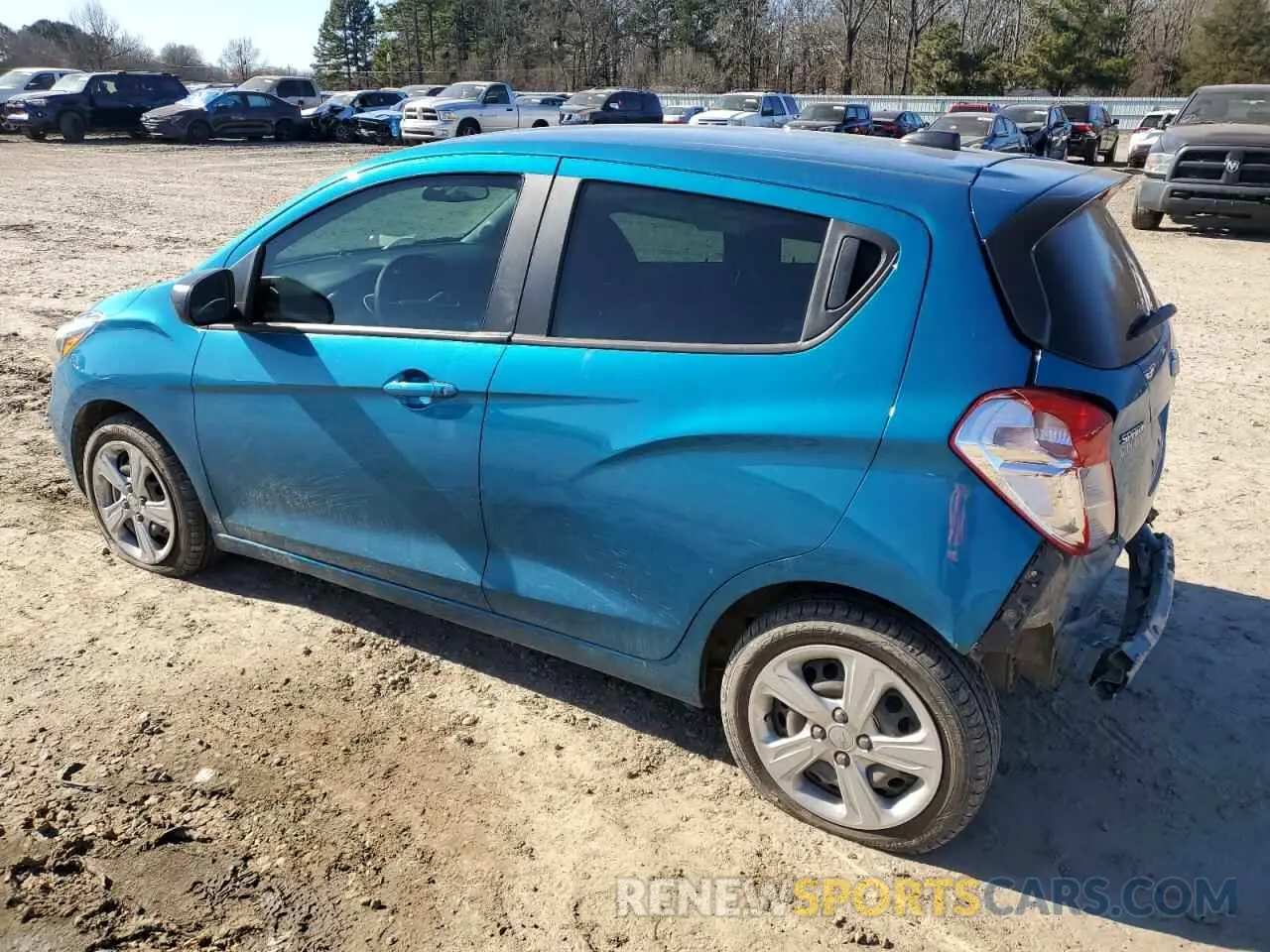 2 fotografías del automóvil dañado KL8CB6SA5LC414662 CHEVROLET SPARK 2020