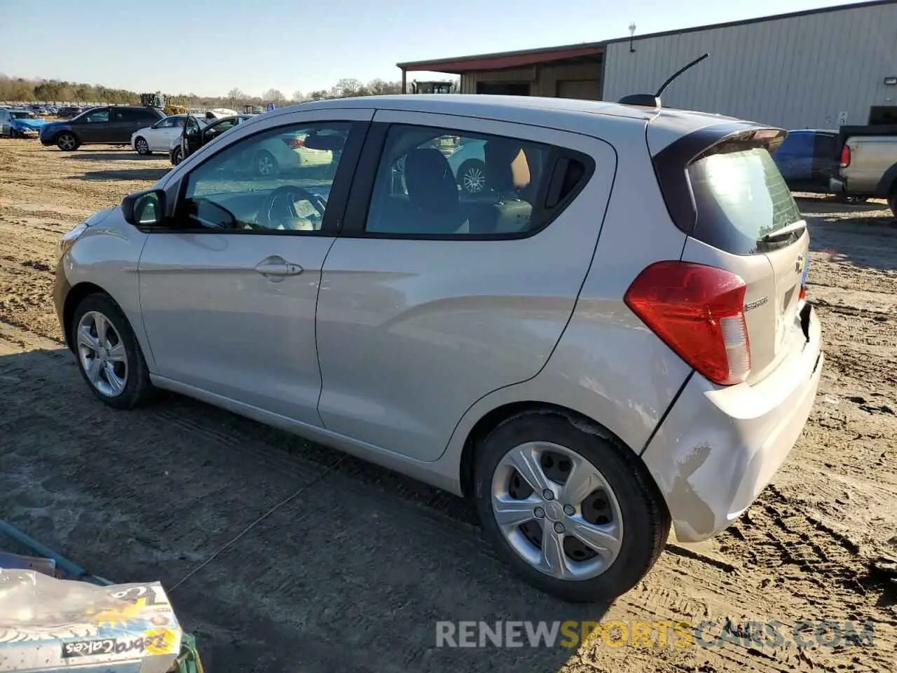 2 fotografías del automóvil dañado KL8CB6SA5LC454529 CHEVROLET SPARK 2020