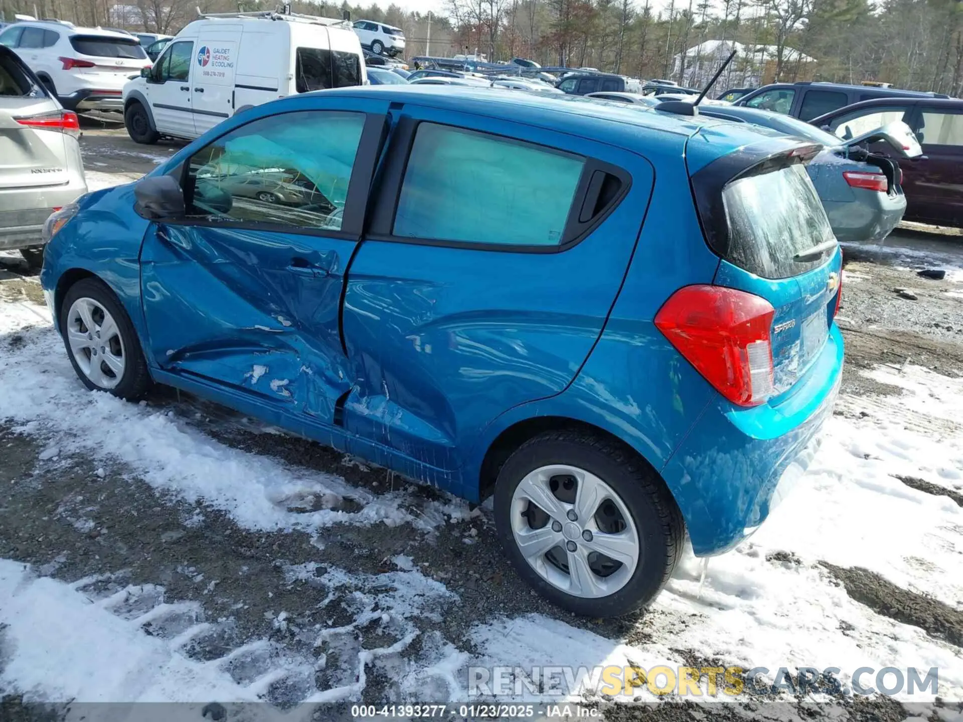 3 fotografías del automóvil dañado KL8CB6SA5LC462467 CHEVROLET SPARK 2020
