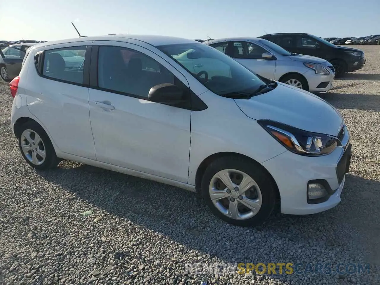 4 fotografías del automóvil dañado KL8CB6SA5LC464980 CHEVROLET SPARK 2020