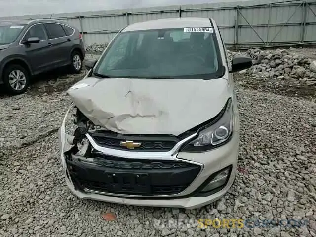 10 fotografías del automóvil dañado KL8CB6SA6LC405078 CHEVROLET SPARK 2020