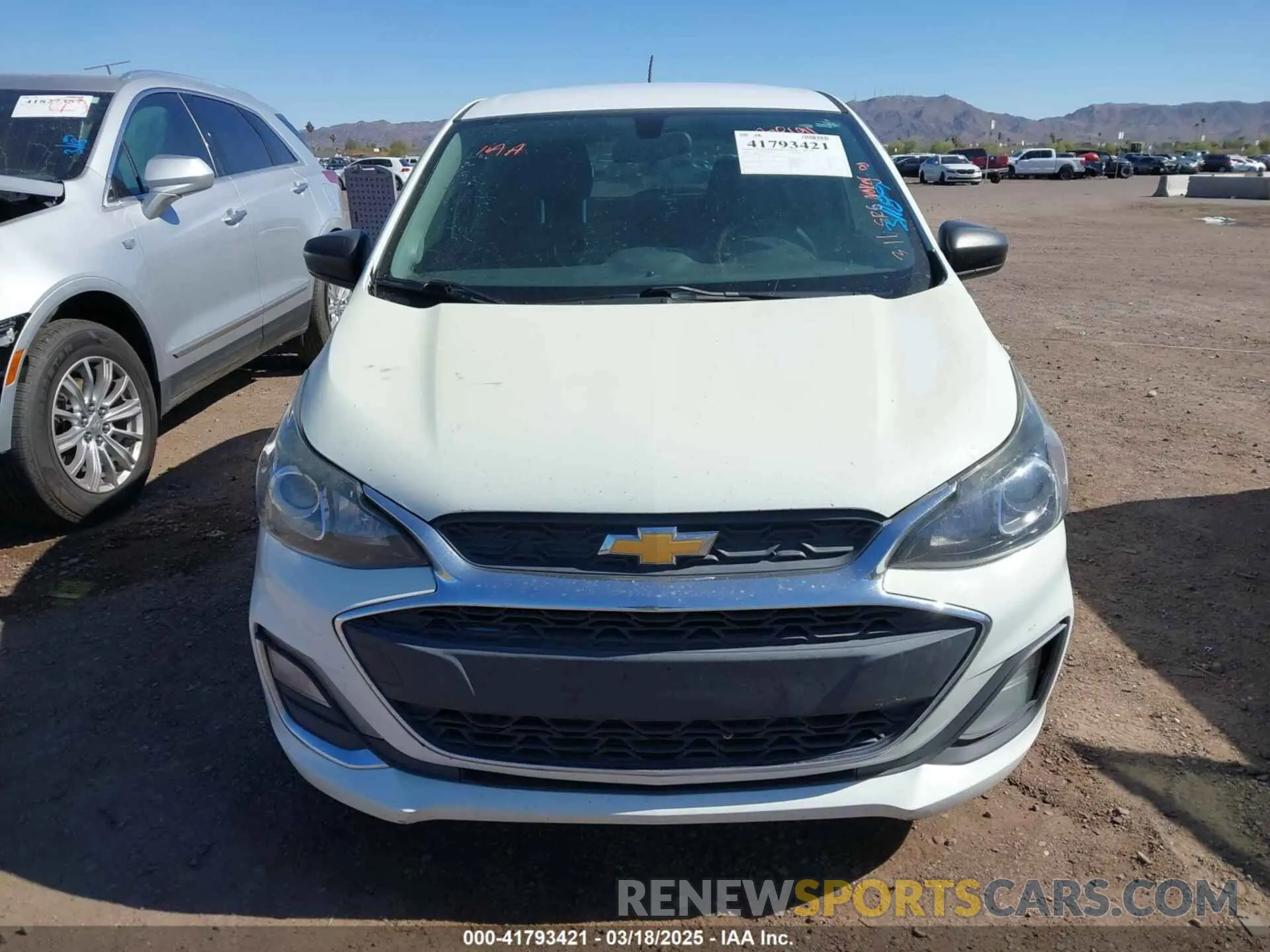11 fotografías del automóvil dañado KL8CB6SA6LC408191 CHEVROLET SPARK 2020