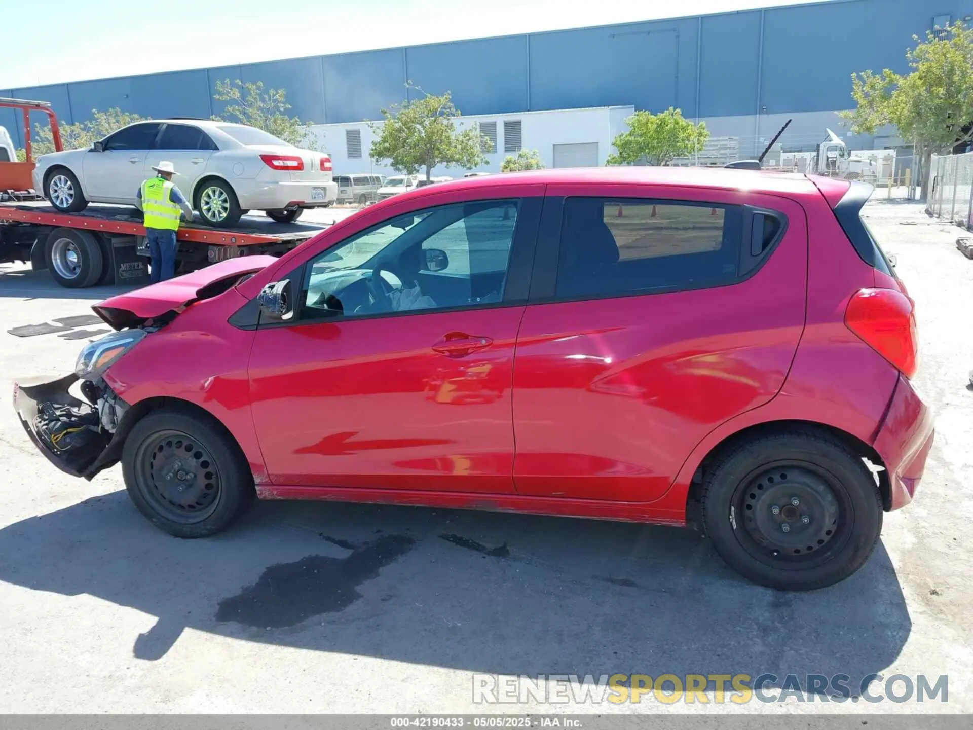 15 fotografías del automóvil dañado KL8CB6SA6LC419708 CHEVROLET SPARK 2020