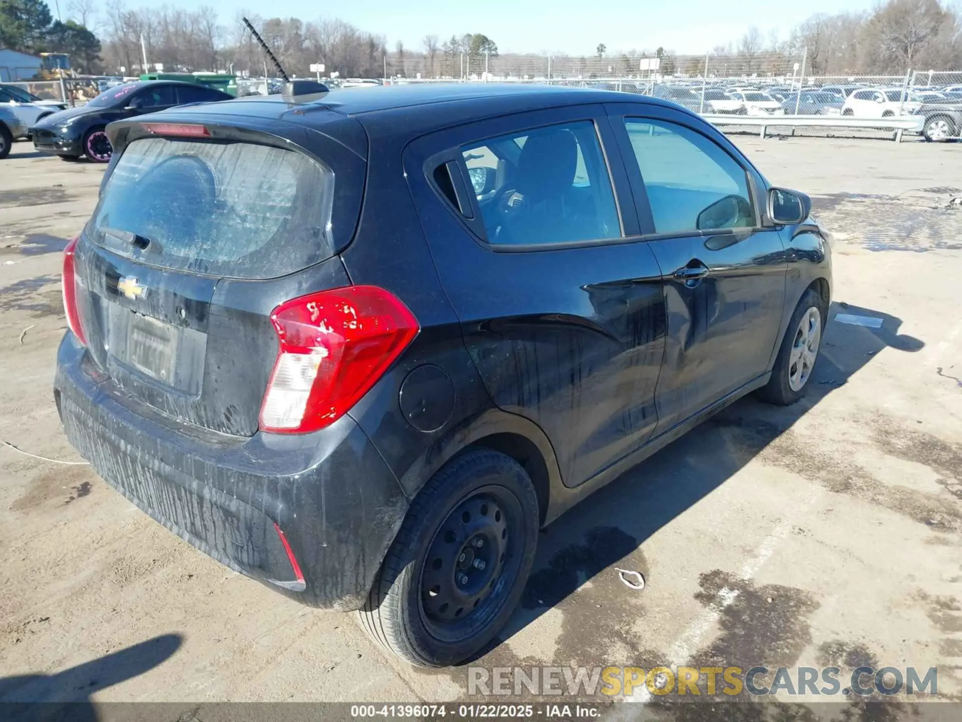 4 fotografías del automóvil dañado KL8CB6SA6LC422284 CHEVROLET SPARK 2020