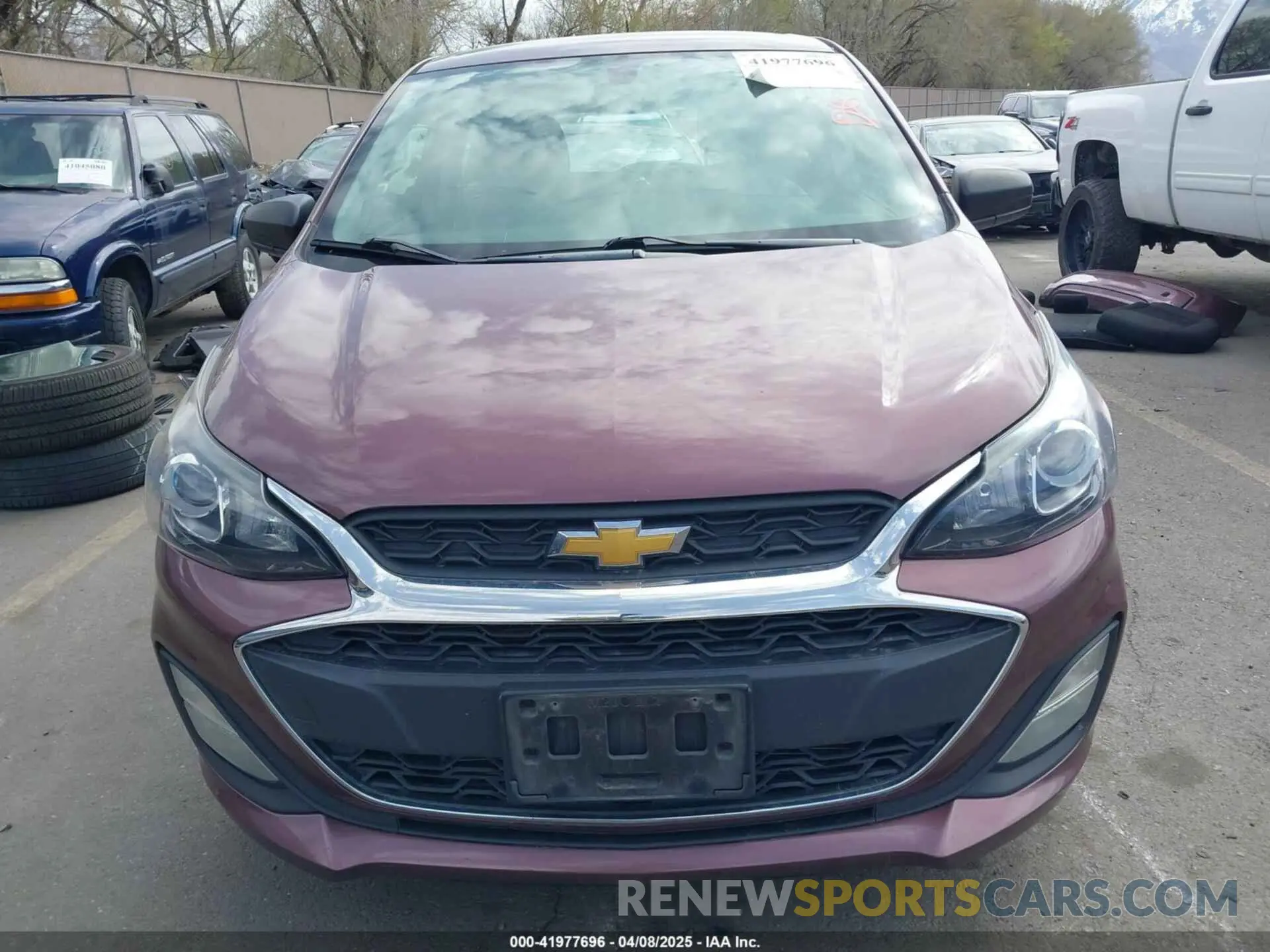 13 fotografías del automóvil dañado KL8CB6SA6LC450361 CHEVROLET SPARK 2020
