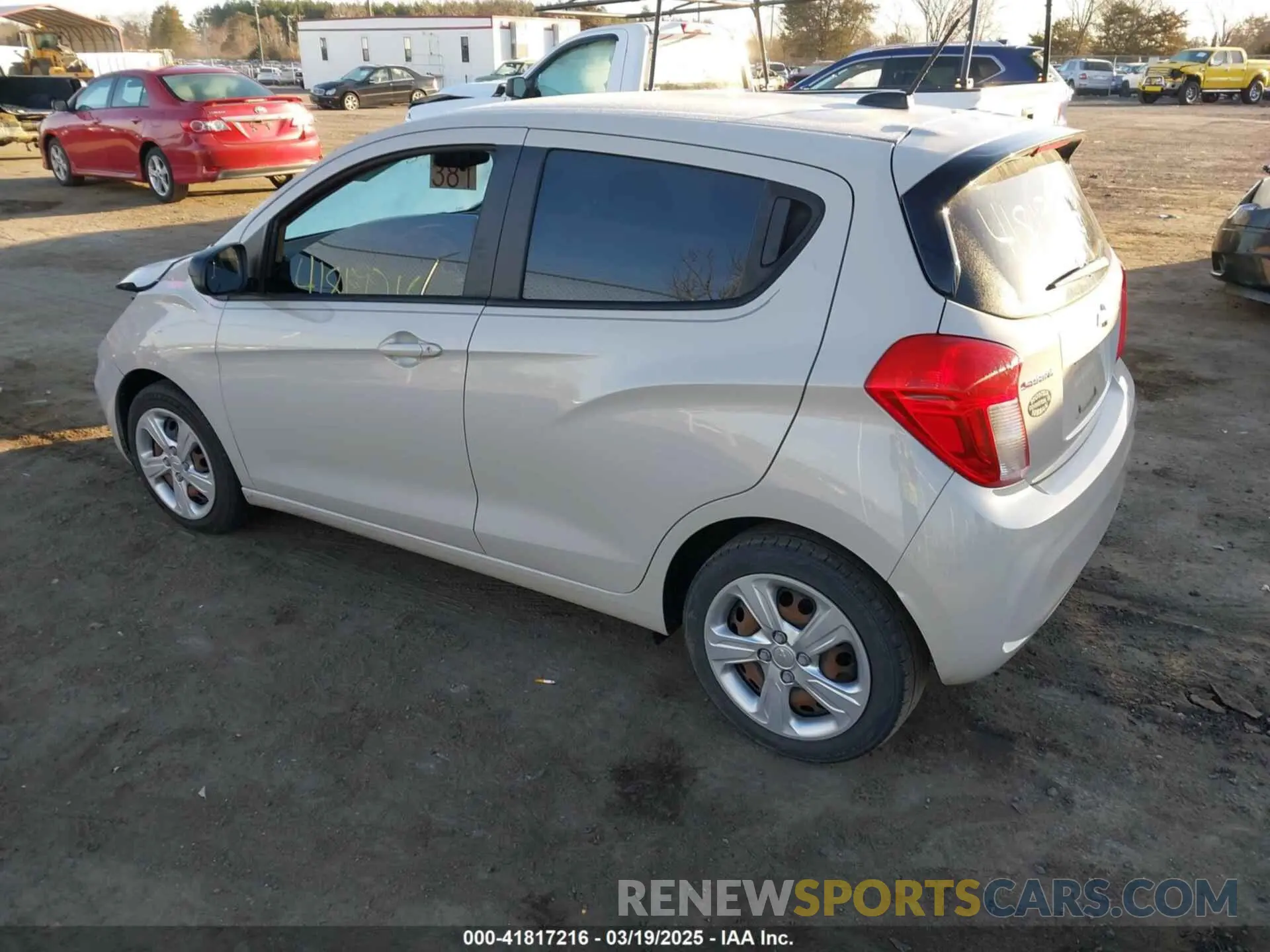 3 fotografías del automóvil dañado KL8CB6SA6LC452918 CHEVROLET SPARK 2020