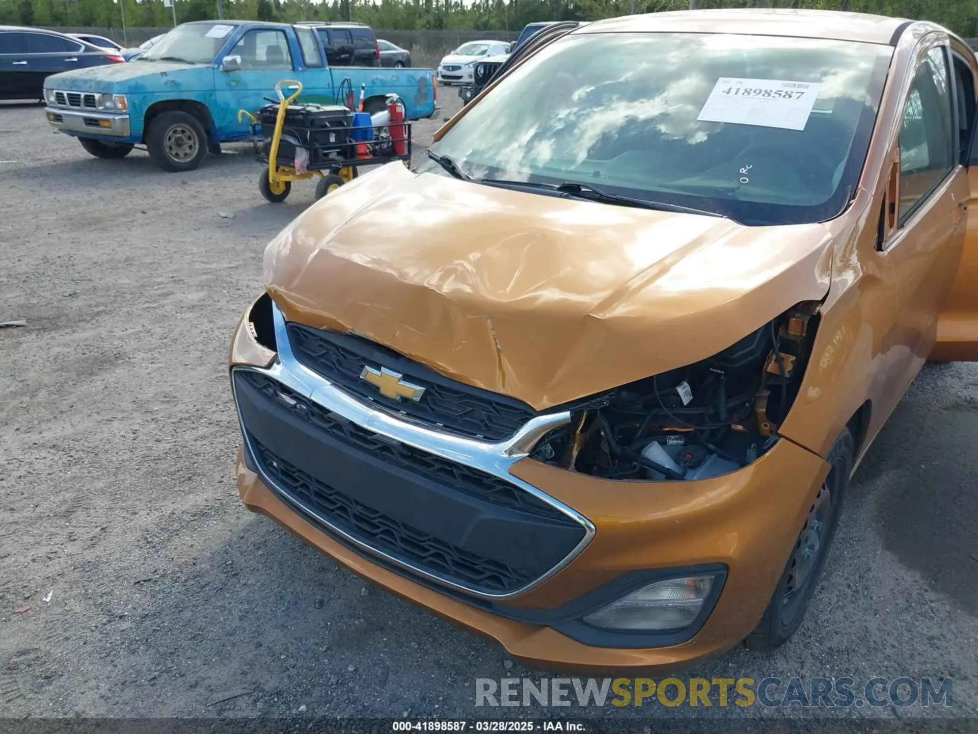 19 fotografías del automóvil dañado KL8CB6SA7LC408314 CHEVROLET SPARK 2020