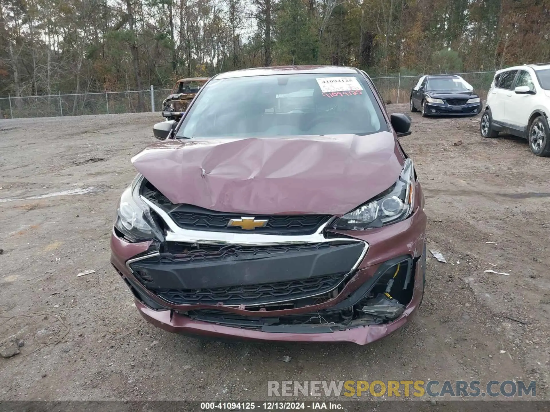 6 fotografías del automóvil dañado KL8CB6SA7LC452703 CHEVROLET SPARK 2020