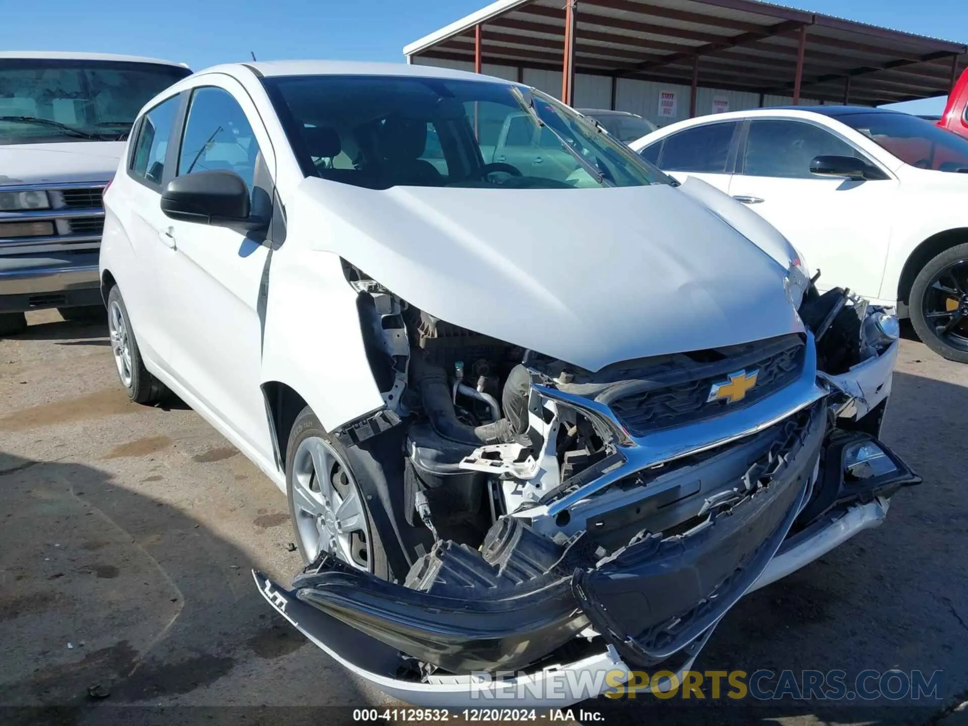 17 fotografías del automóvil dañado KL8CB6SA7LC454791 CHEVROLET SPARK 2020