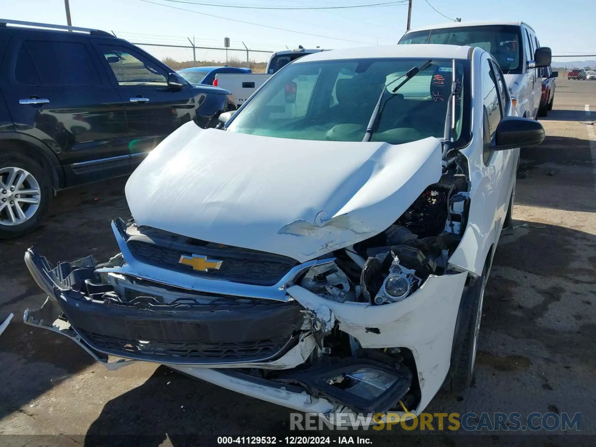 6 fotografías del automóvil dañado KL8CB6SA7LC454791 CHEVROLET SPARK 2020