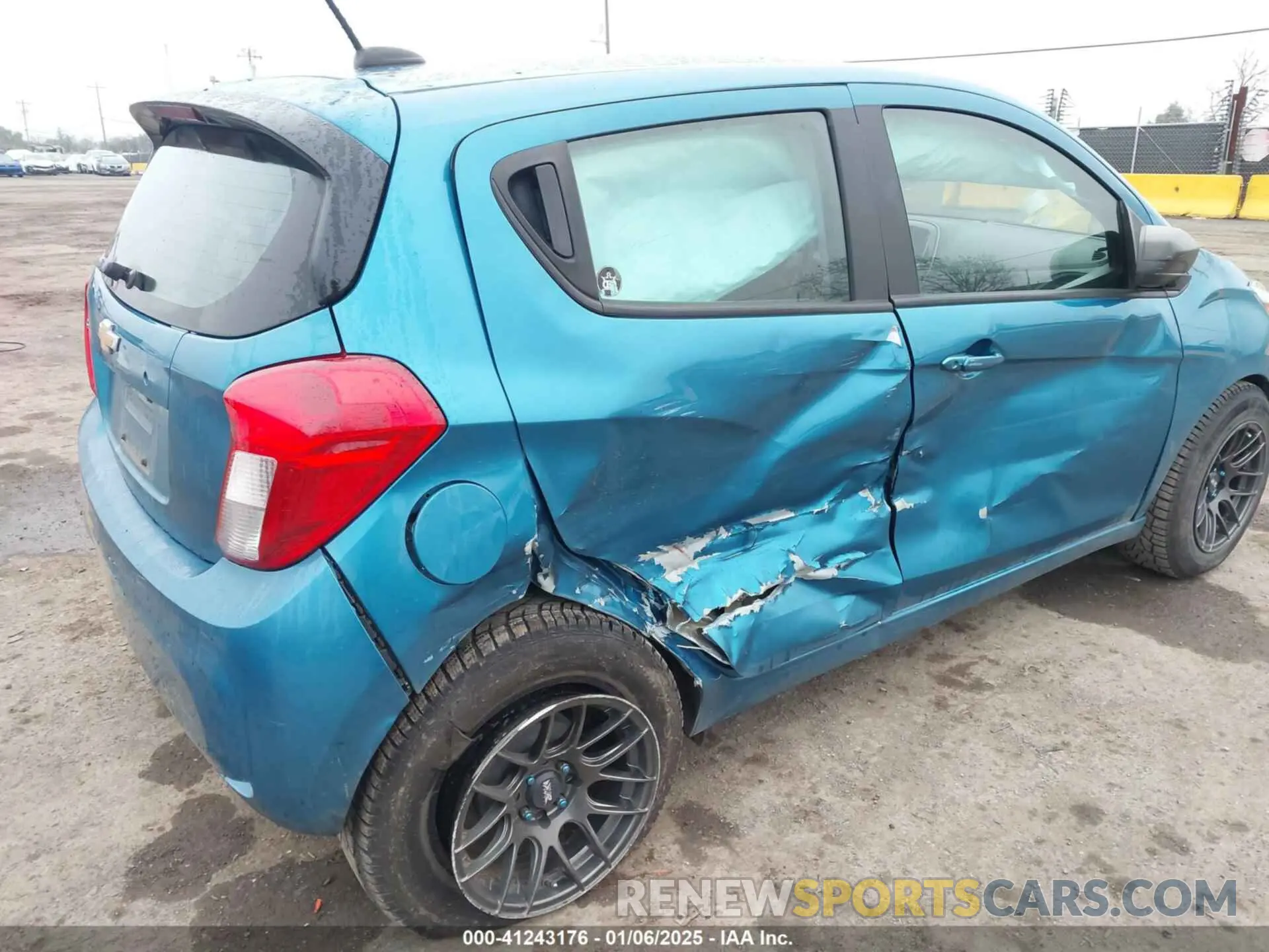 6 fotografías del automóvil dañado KL8CB6SA7LC456802 CHEVROLET SPARK 2020