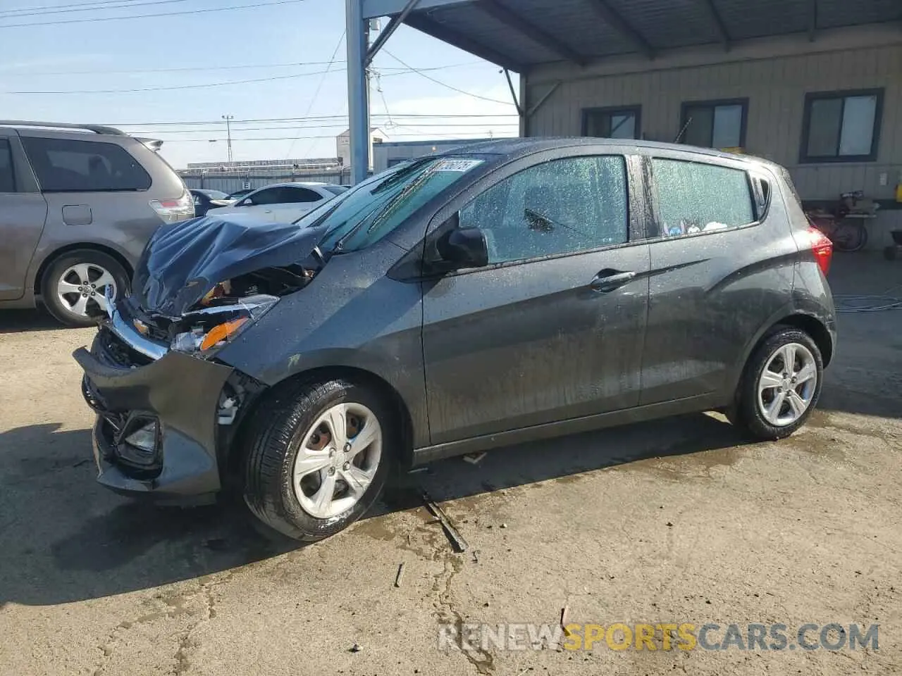 1 fotografías del automóvil dañado KL8CB6SA7LC458114 CHEVROLET SPARK 2020