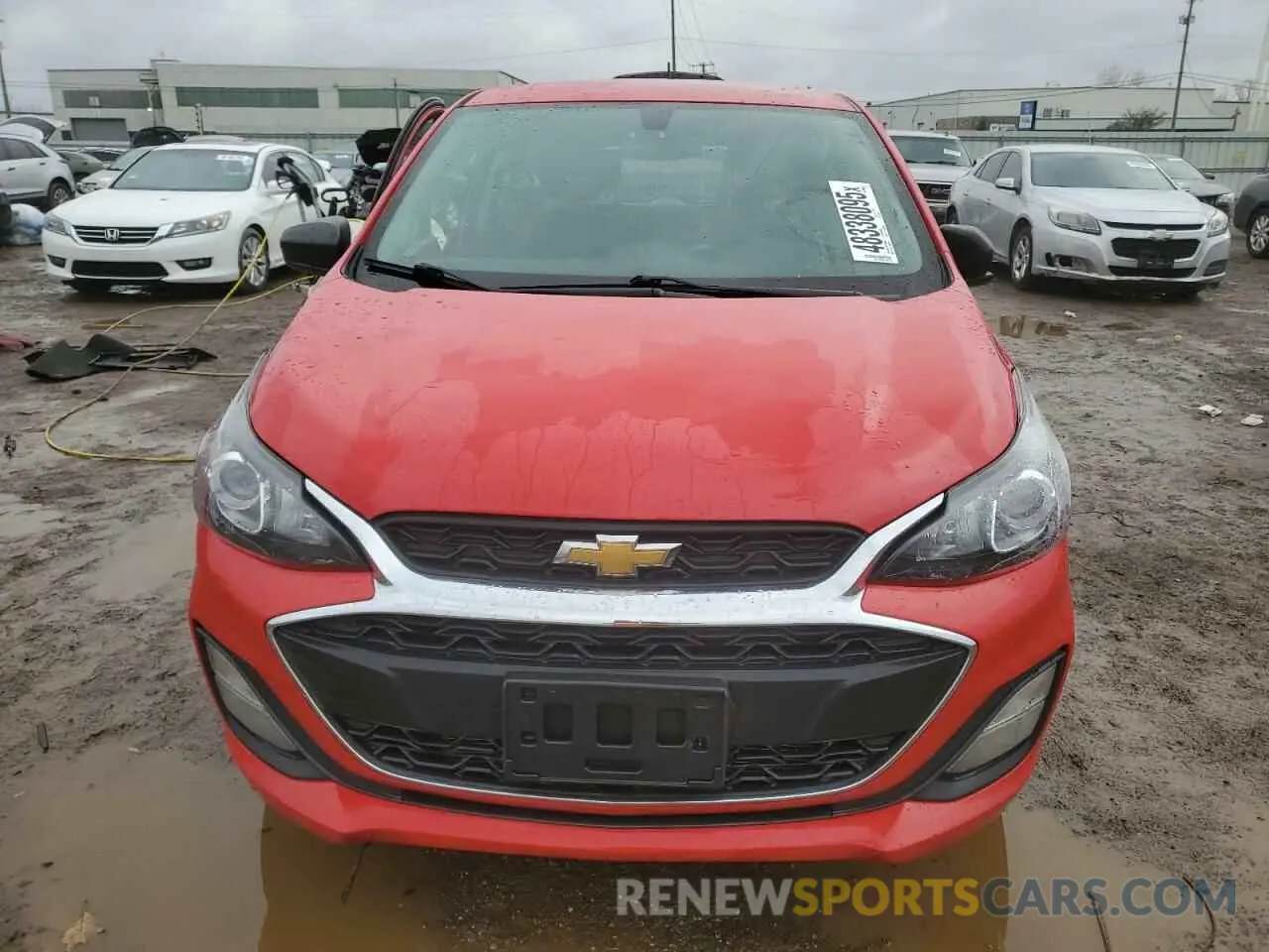 5 fotografías del automóvil dañado KL8CB6SA8LC400058 CHEVROLET SPARK 2020