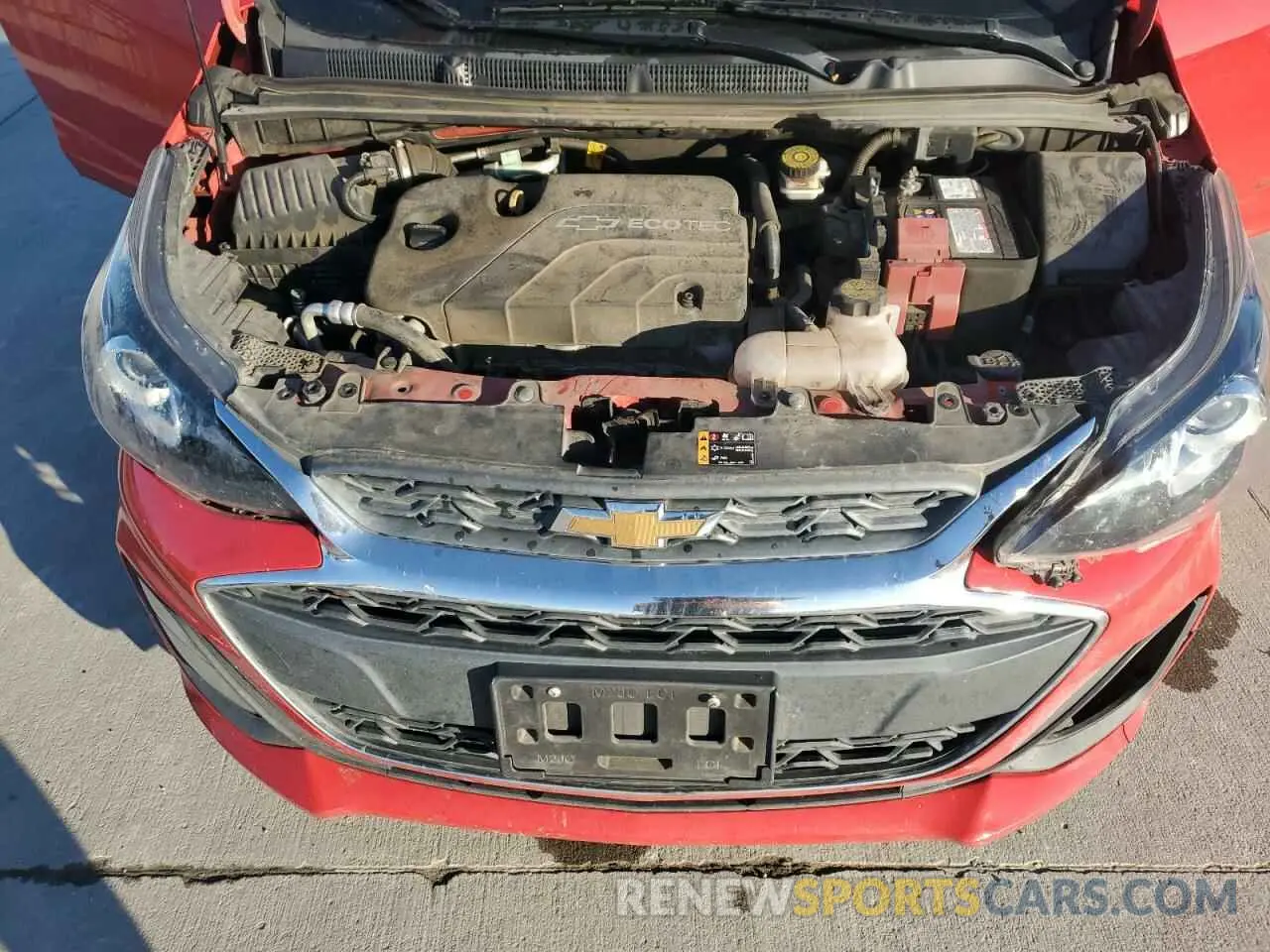 11 fotografías del automóvil dañado KL8CB6SA8LC414820 CHEVROLET SPARK 2020