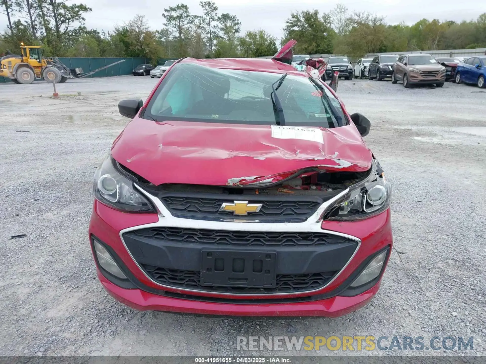12 fotografías del automóvil dañado KL8CB6SA8LC449664 CHEVROLET SPARK 2020