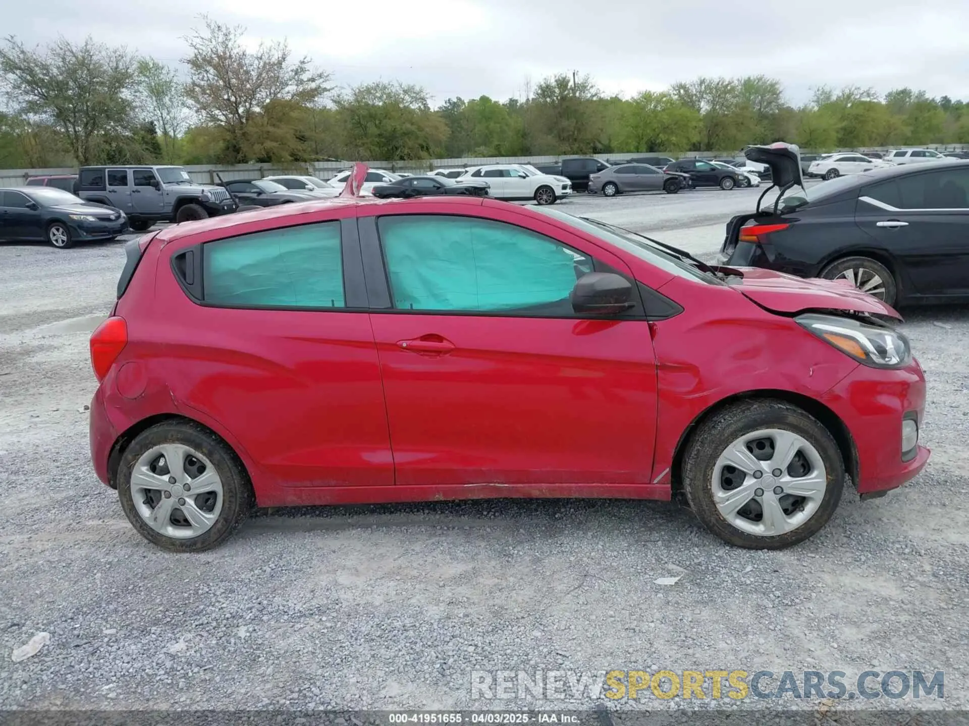 13 fotografías del automóvil dañado KL8CB6SA8LC449664 CHEVROLET SPARK 2020