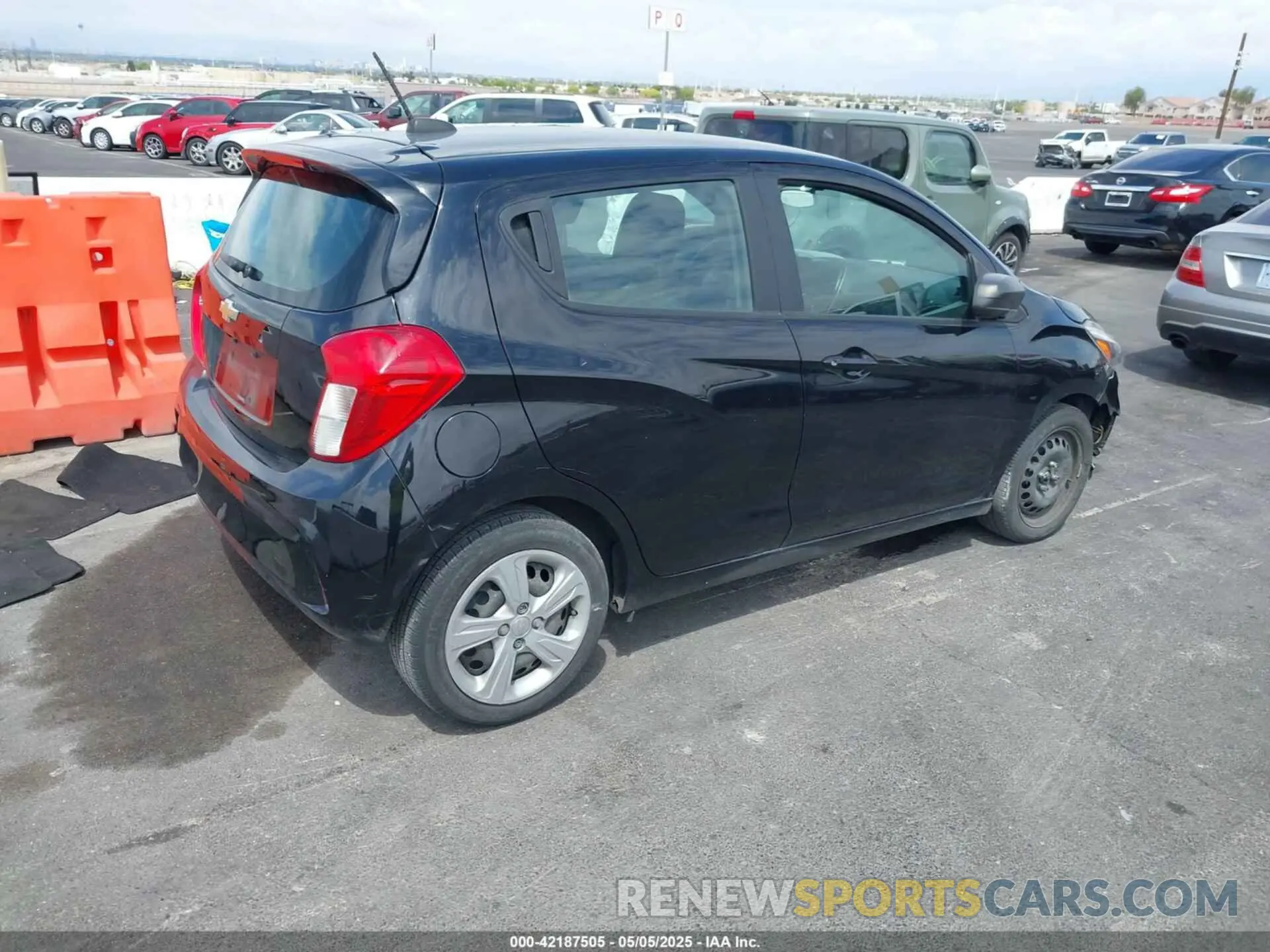 4 fotografías del automóvil dañado KL8CB6SA8LC456999 CHEVROLET SPARK 2020