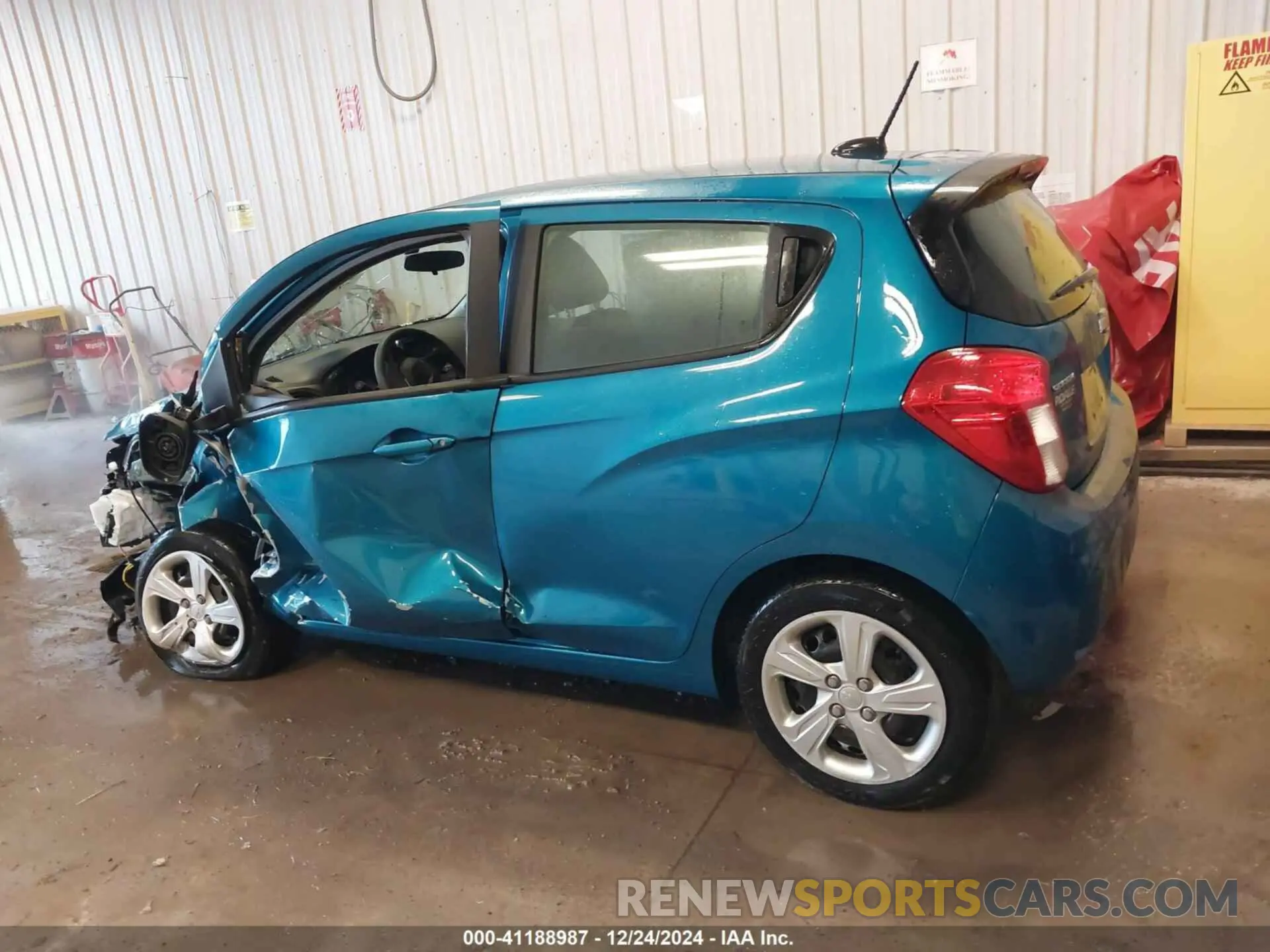 14 fotografías del automóvil dañado KL8CB6SA8LC475181 CHEVROLET SPARK 2020