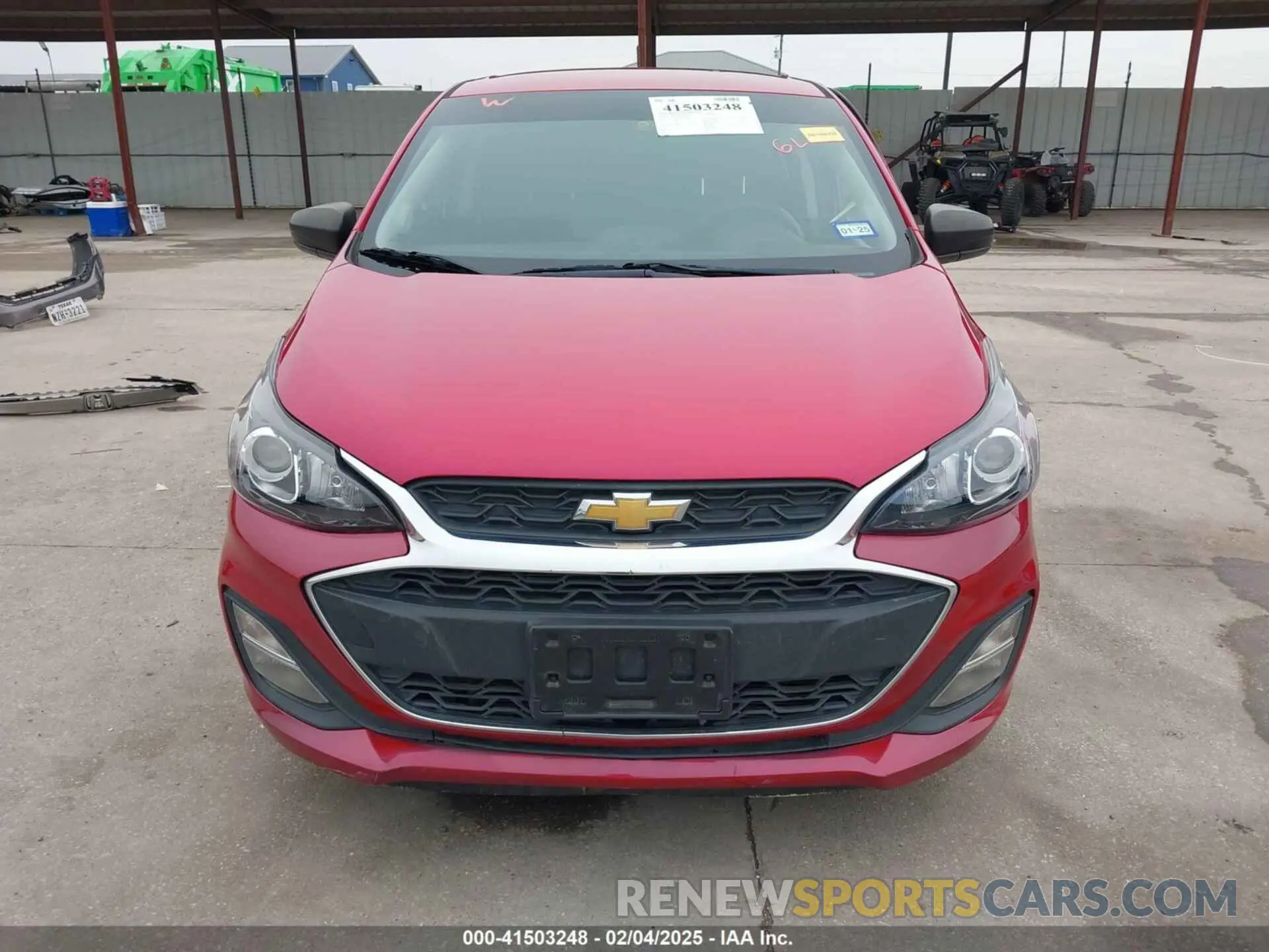 12 fotografías del automóvil dañado KL8CB6SA9LC414437 CHEVROLET SPARK 2020