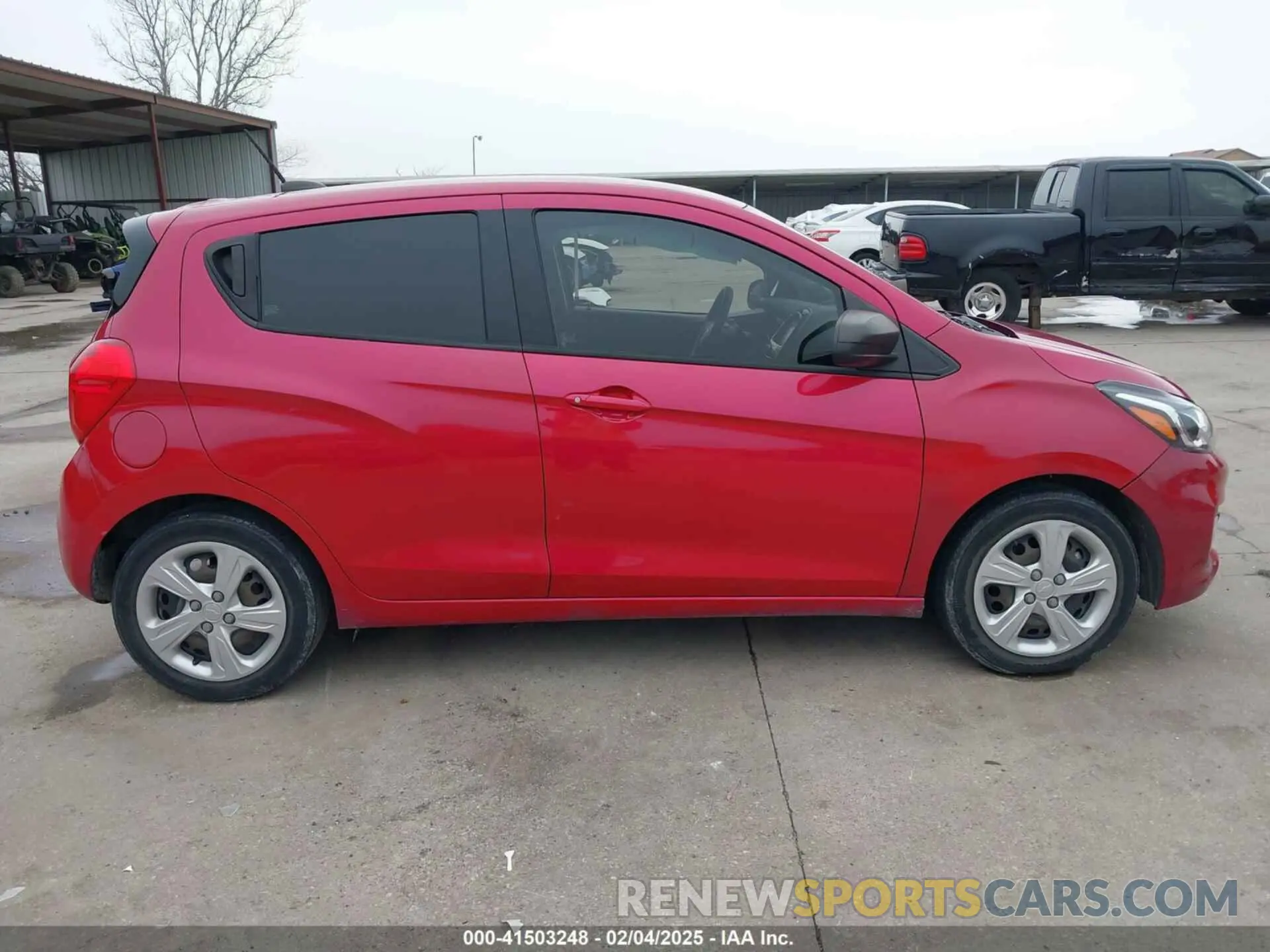 13 fotografías del automóvil dañado KL8CB6SA9LC414437 CHEVROLET SPARK 2020