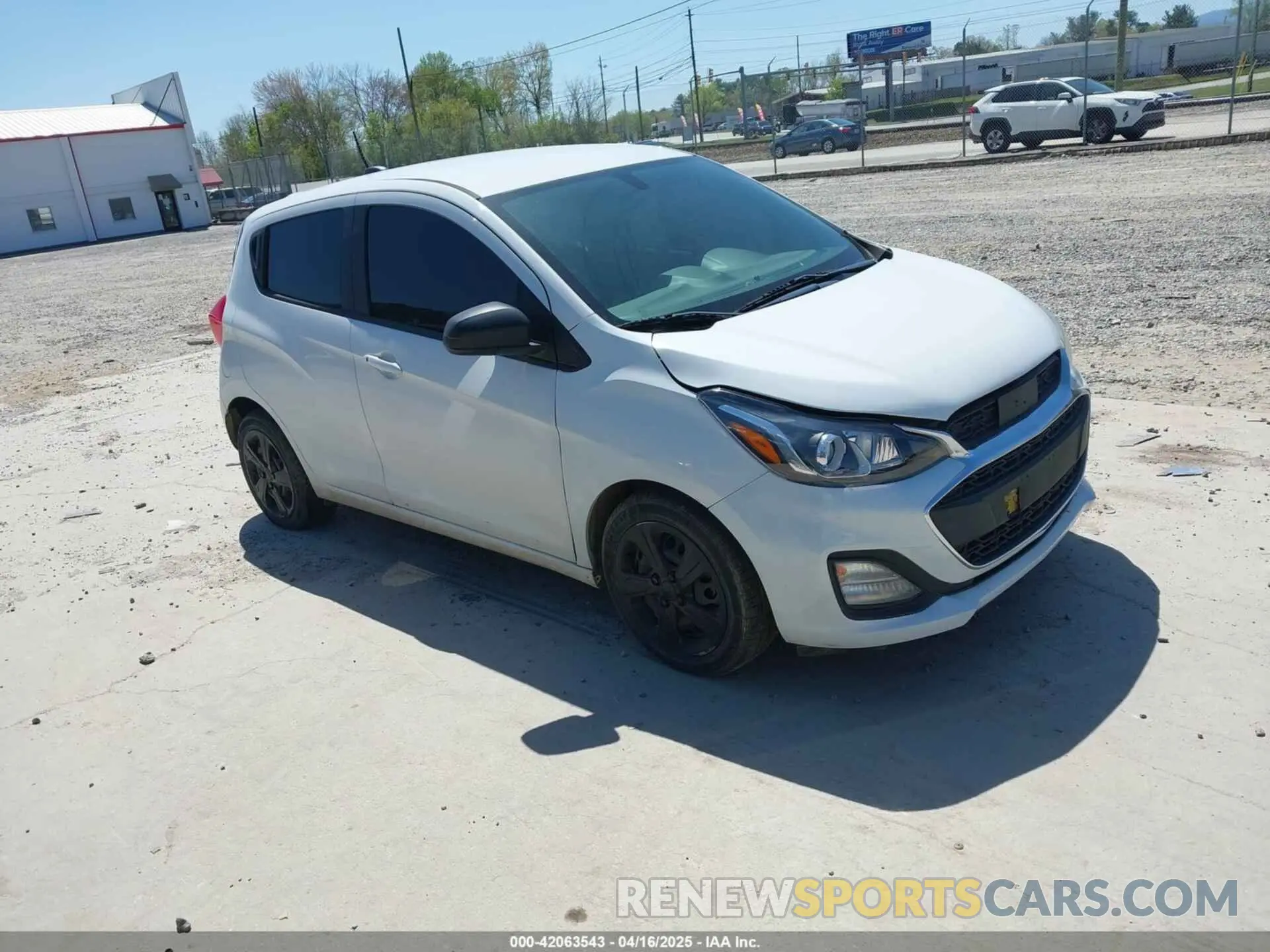 1 fotografías del automóvil dañado KL8CB6SA9LC427611 CHEVROLET SPARK 2020