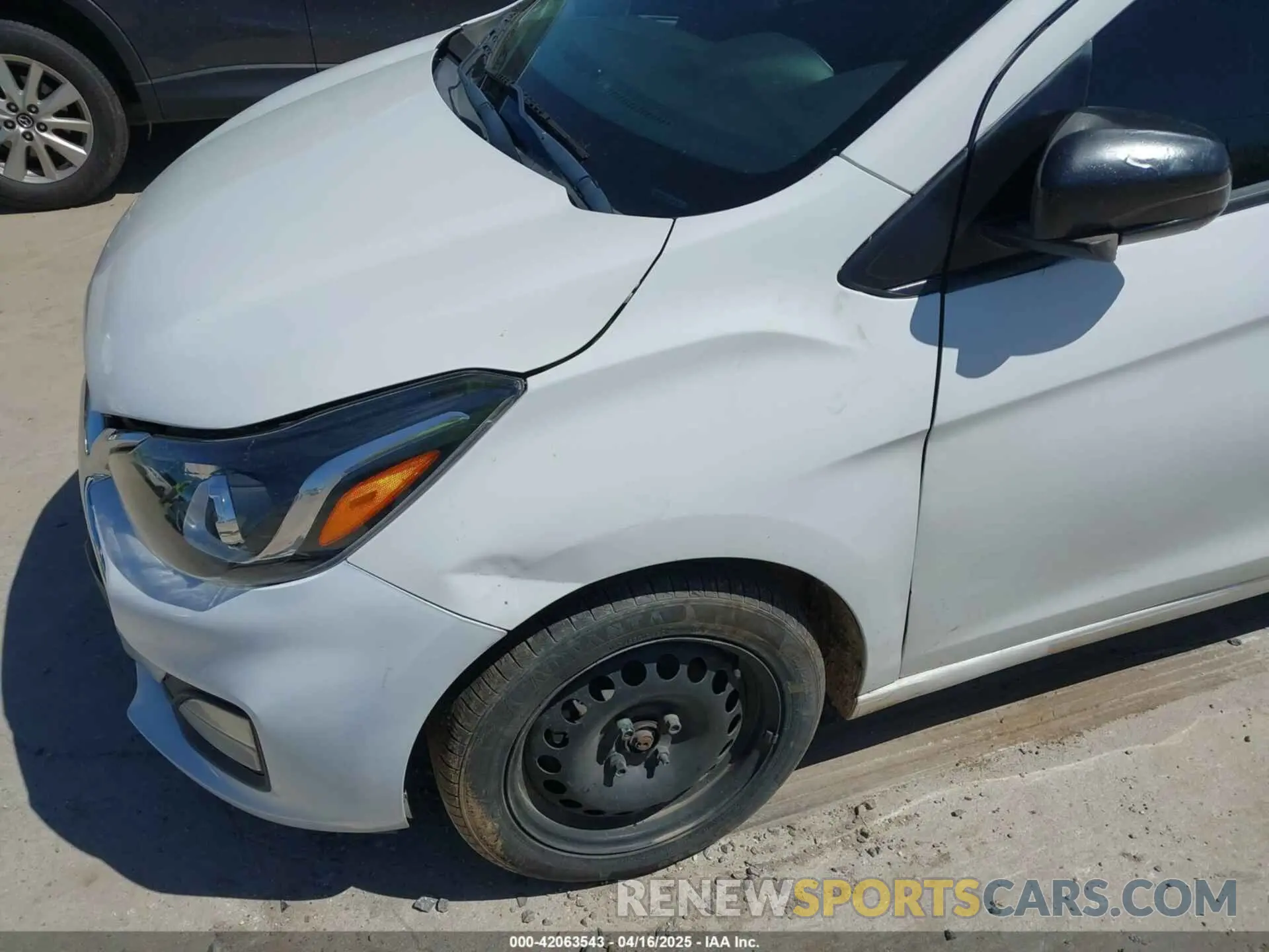 6 fotografías del automóvil dañado KL8CB6SA9LC427611 CHEVROLET SPARK 2020
