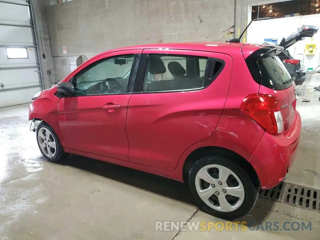 2 fotografías del automóvil dañado KL8CB6SA9LC446692 CHEVROLET SPARK 2020