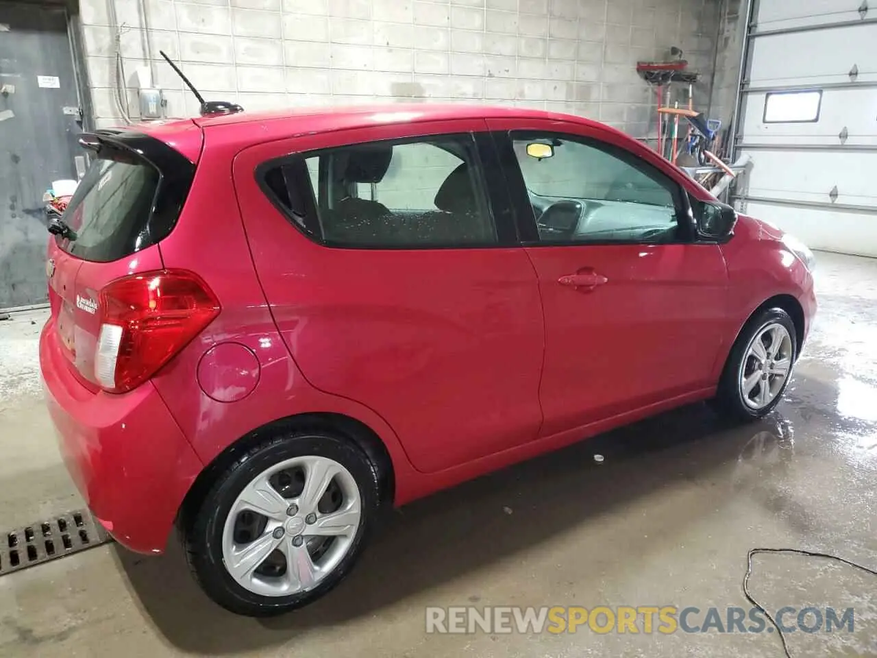 3 fotografías del automóvil dañado KL8CB6SA9LC446692 CHEVROLET SPARK 2020