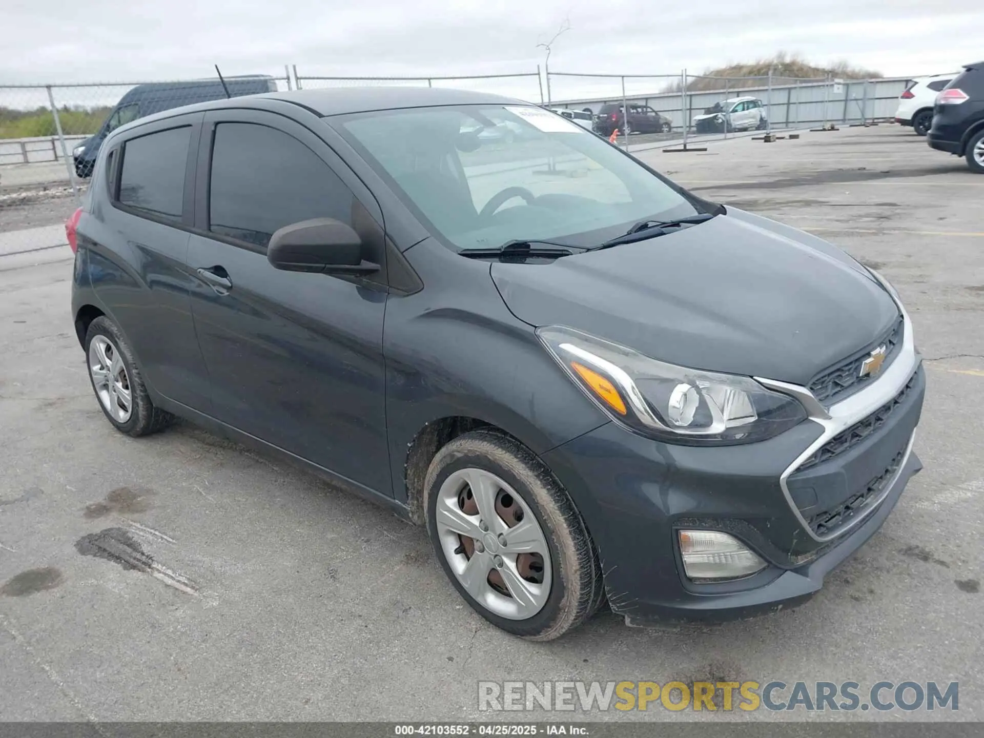 1 fotografías del automóvil dañado KL8CB6SA9LC473908 CHEVROLET SPARK 2020